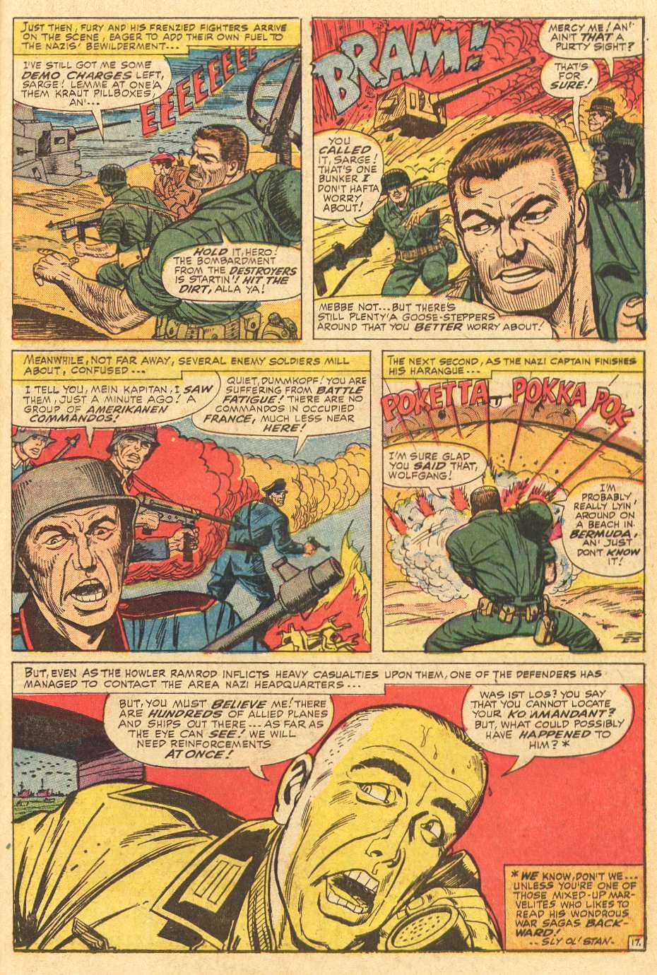 Read online Sgt. Fury comic -  Issue # _Special 2 - 19