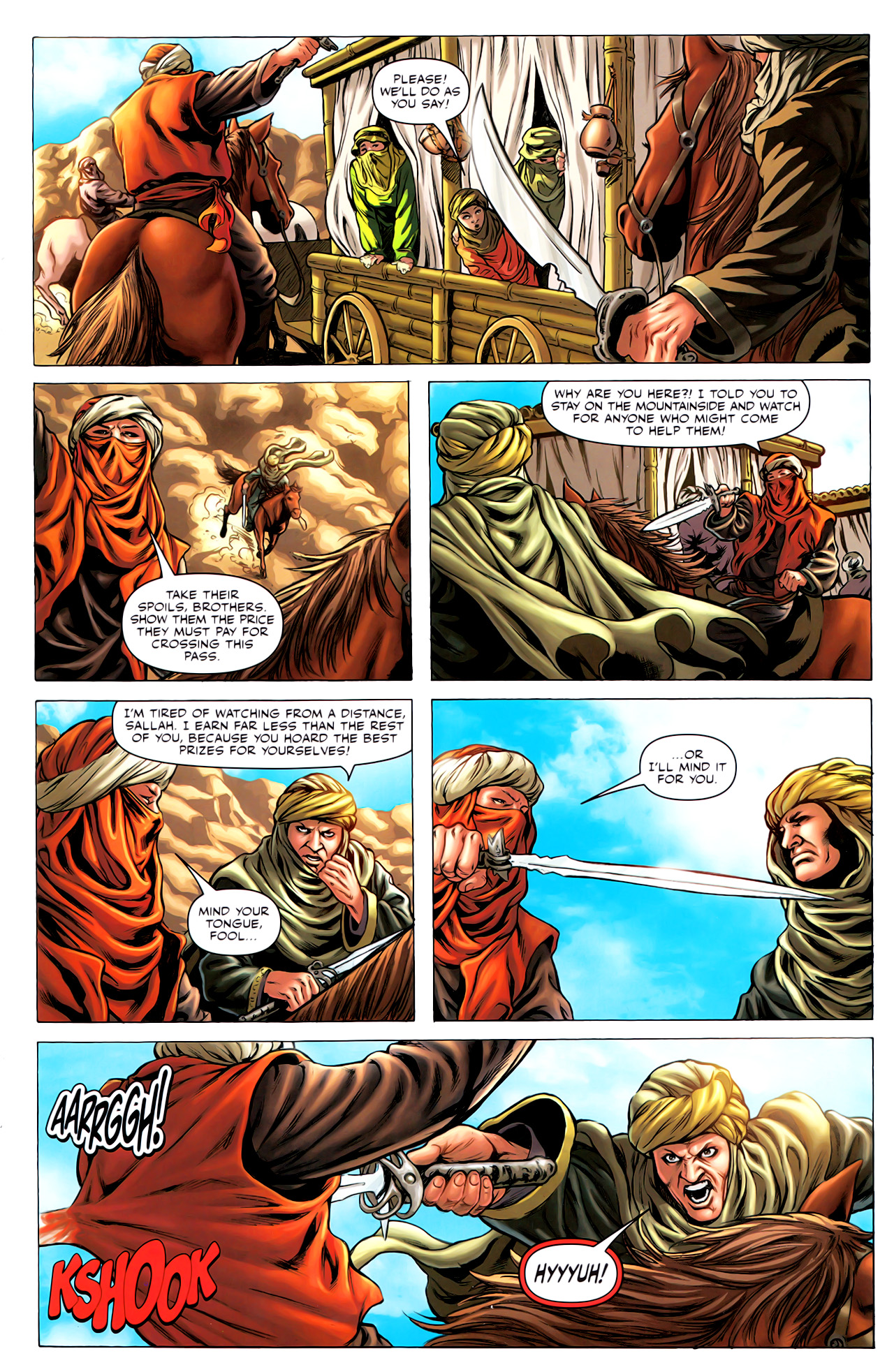 Read online Highlander Origins: The Kurgan comic -  Issue #1 - 16