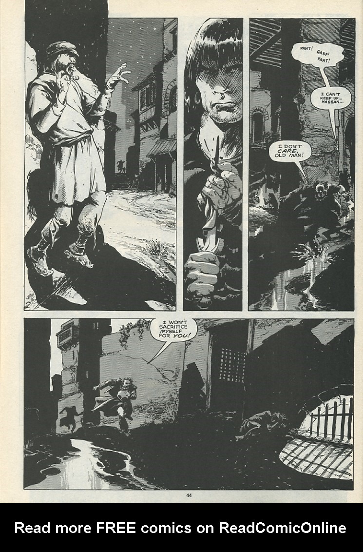 Read online The Savage Sword Of Conan comic -  Issue #165 - 46