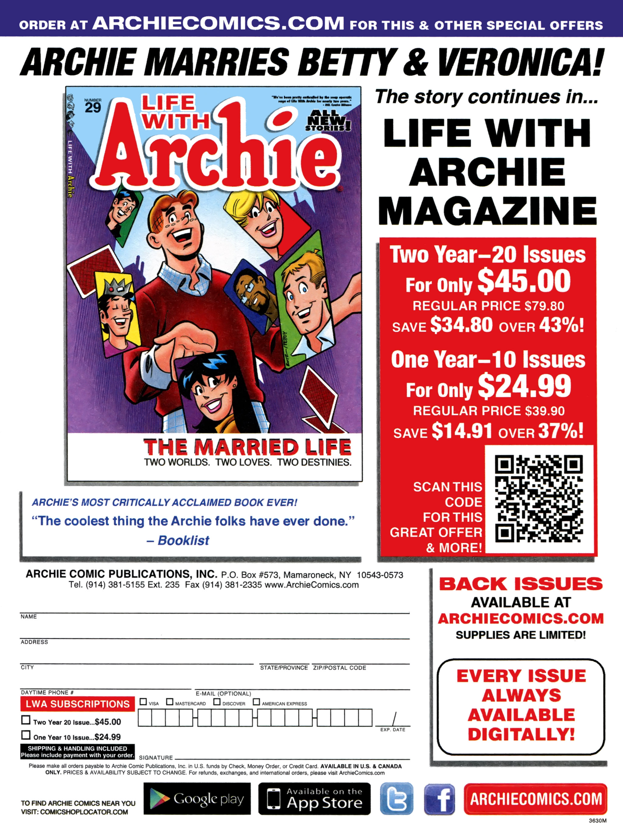 Read online Life With Archie (2010) comic -  Issue #29 - 12