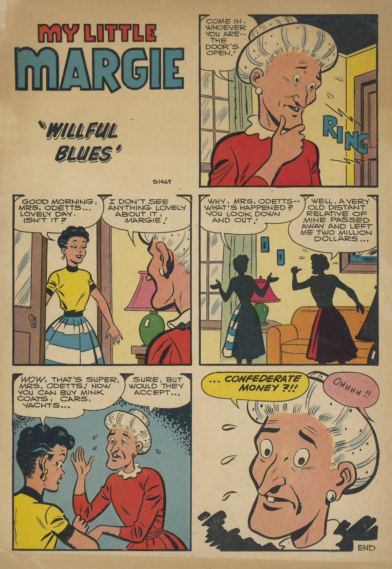 Read online My Little Margie (1954) comic -  Issue #16 - 36
