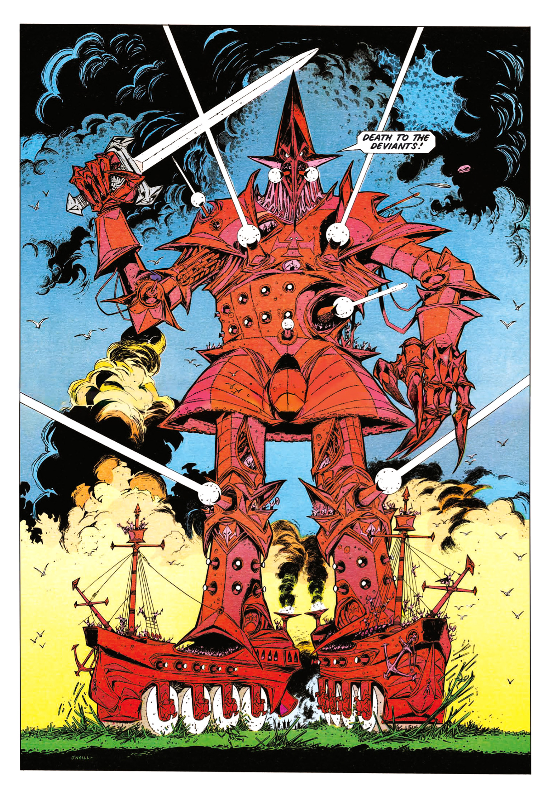 Read online Nemesis The Warlock comic -  Issue # TPB Deviant Edition - 187