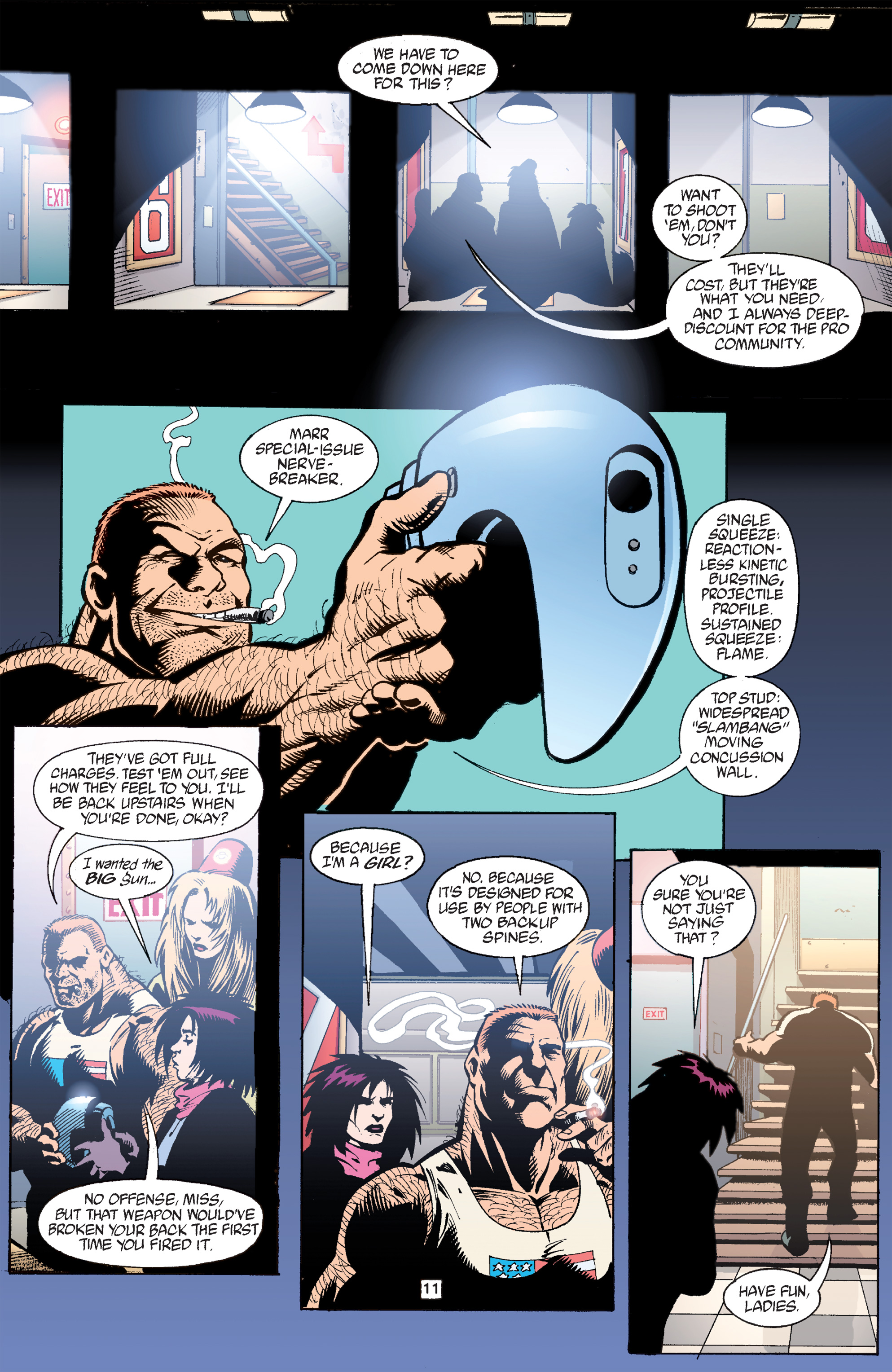 Read online Transmetropolitan comic -  Issue #33 - 12