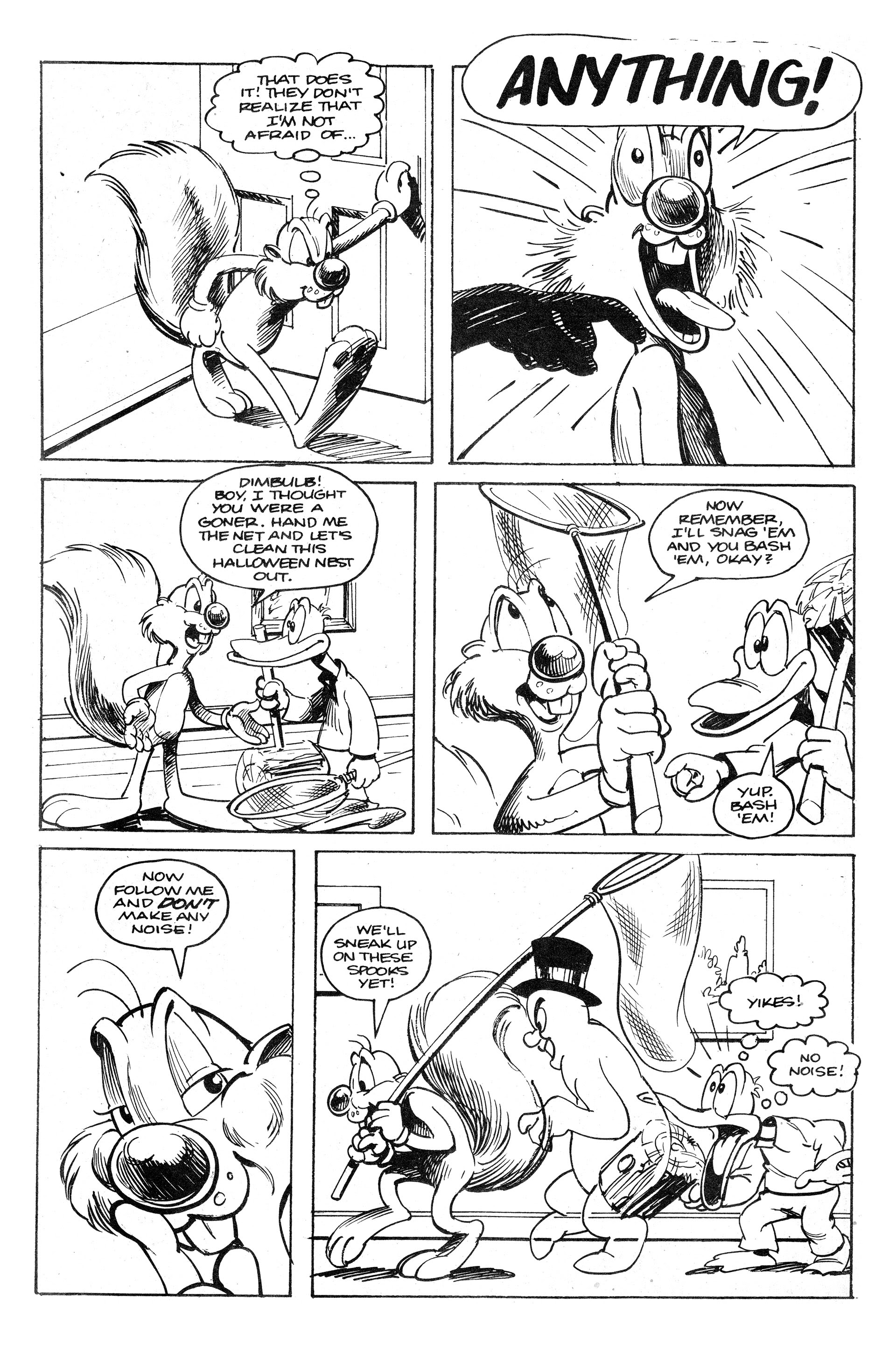 Read online Wacky Squirrel Halloween Adventure Special comic -  Issue # Full - 20