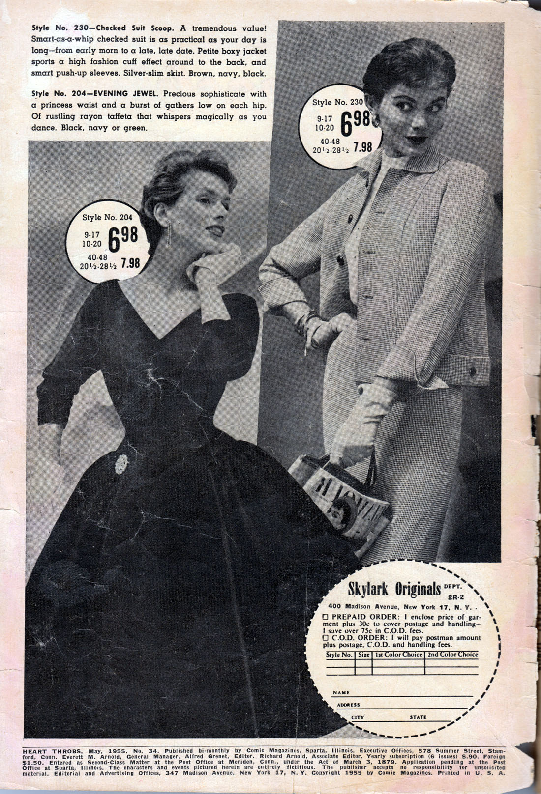 Read online Heart Throbs comic -  Issue #34 - 2