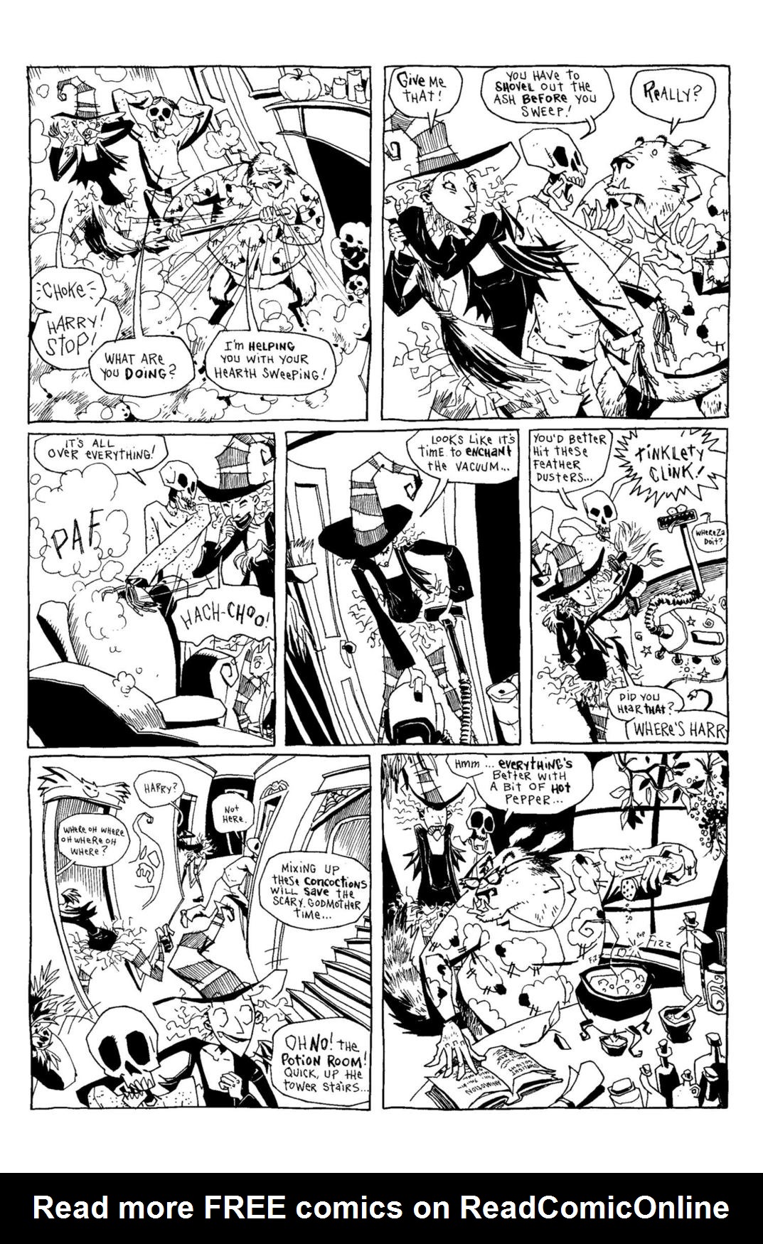 Read online Scary Godmother Comic Book Stories comic -  Issue # TPB - 103