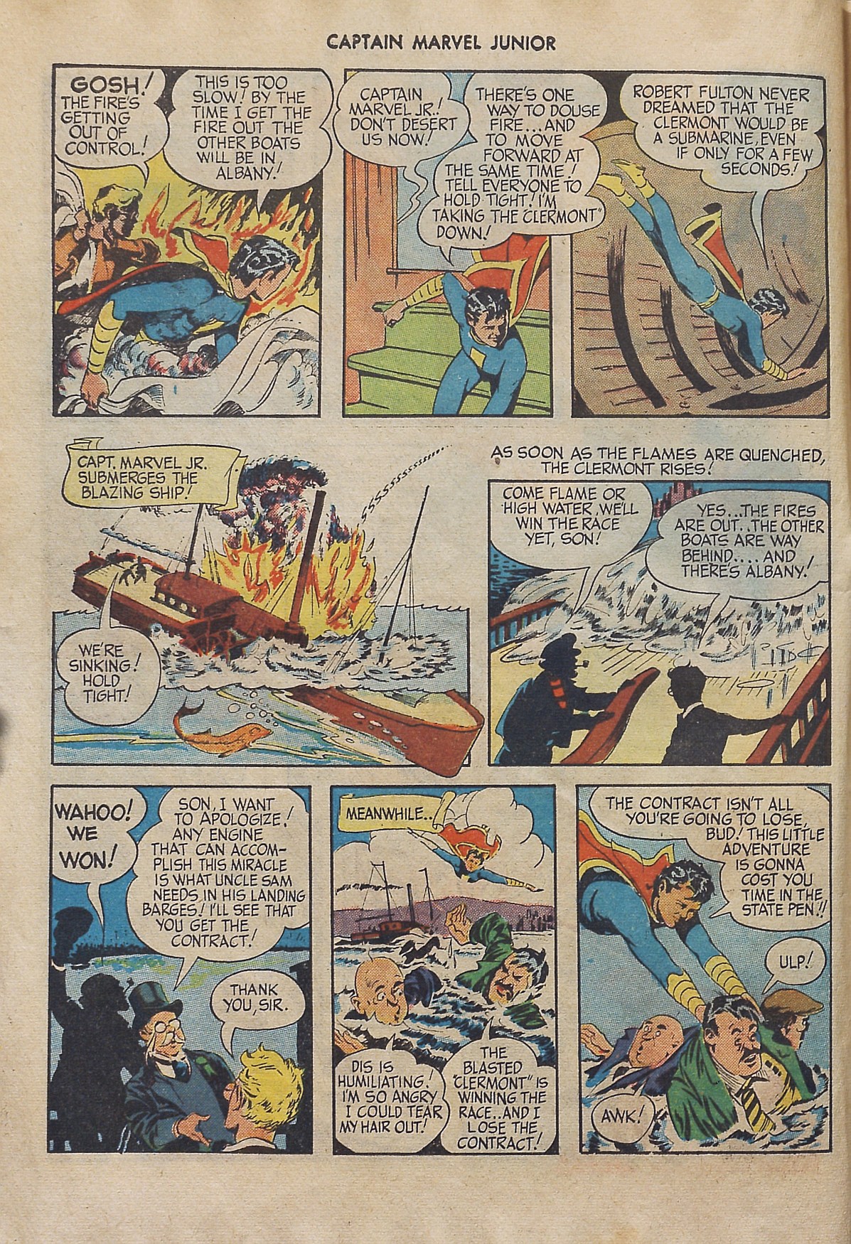 Read online Captain Marvel, Jr. comic -  Issue #22 - 10