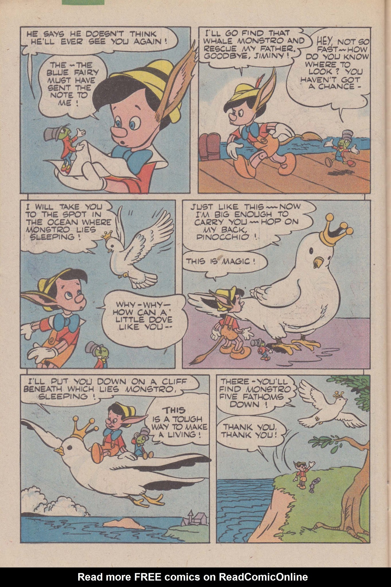 Read online Walt Disney's Pinocchio Special comic -  Issue # Full - 30