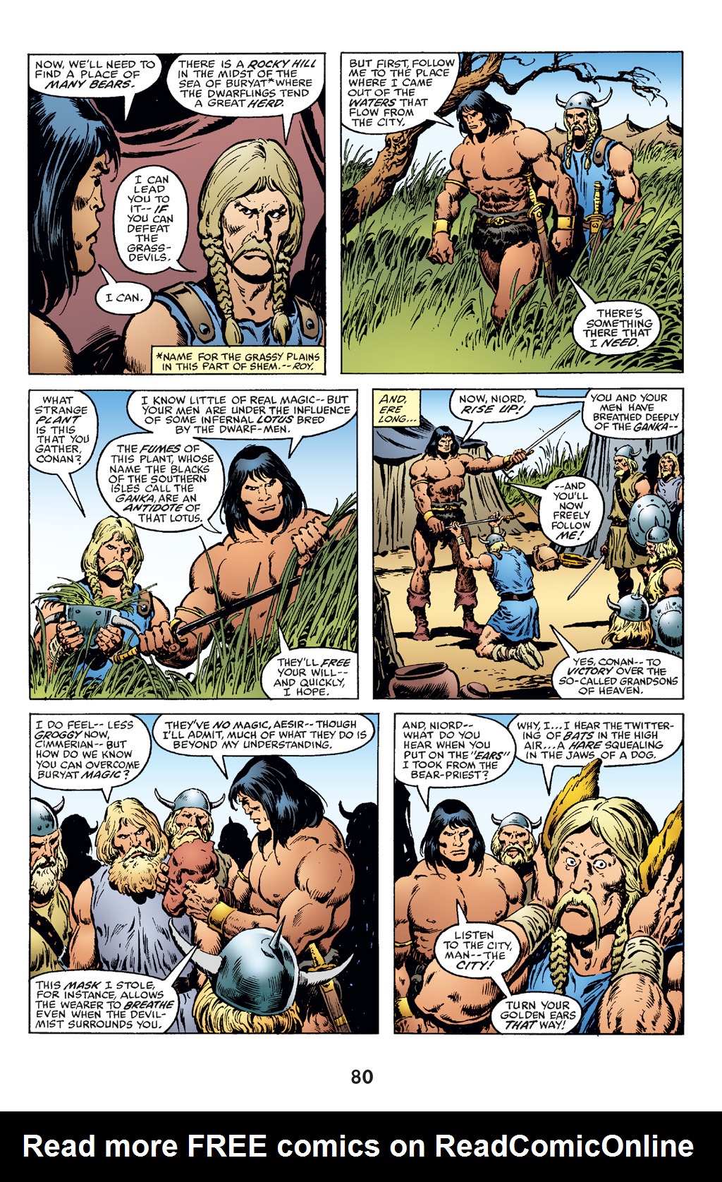 Read online The Chronicles of Conan comic -  Issue # TPB 14 (Part 1) - 80