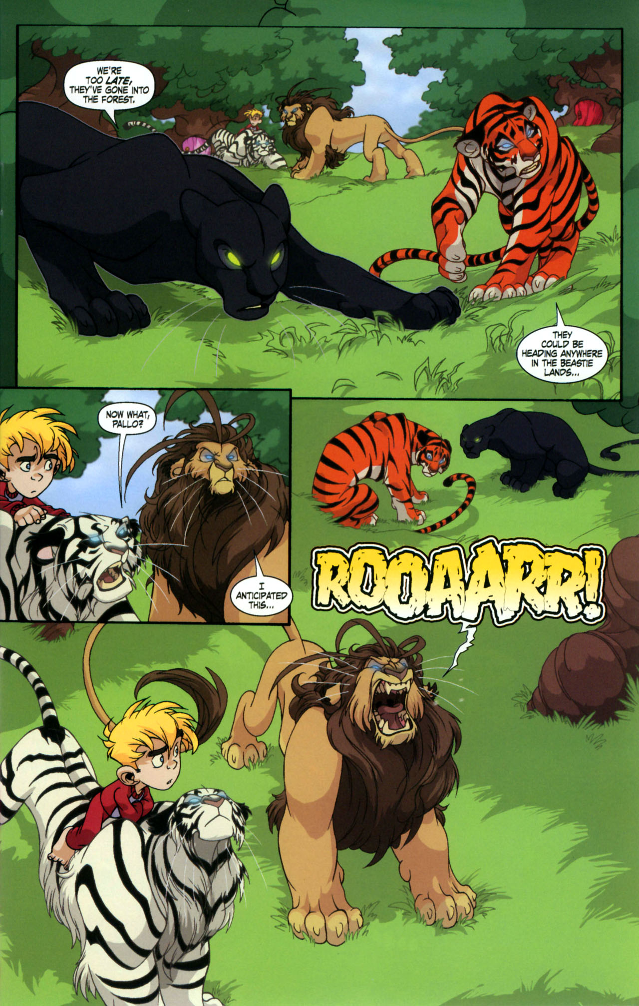 Read online Lions, Tigers and Bears comic -  Issue #3 - 7