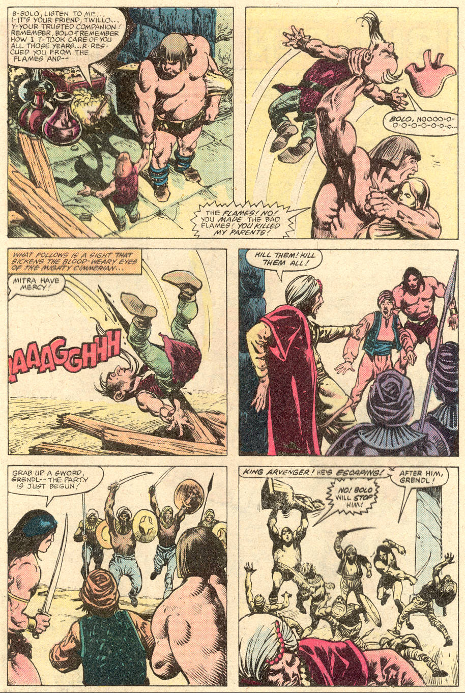 Read online Conan the Barbarian (1970) comic -  Issue #137 - 22