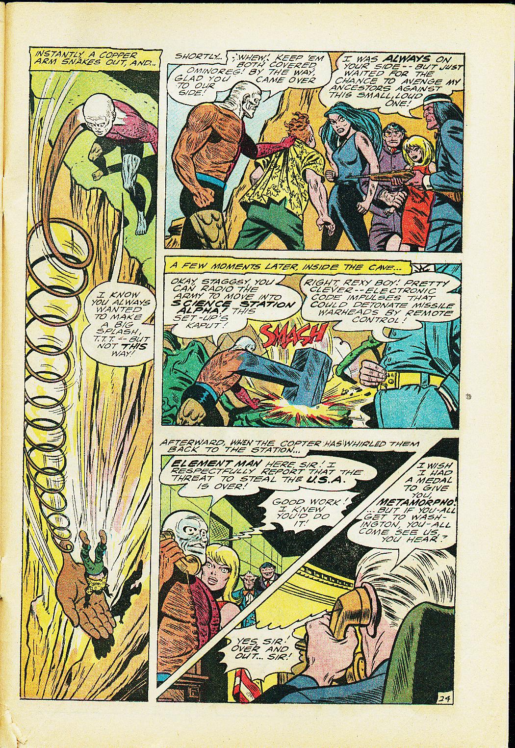 Read online Metamorpho comic -  Issue #3 - 33