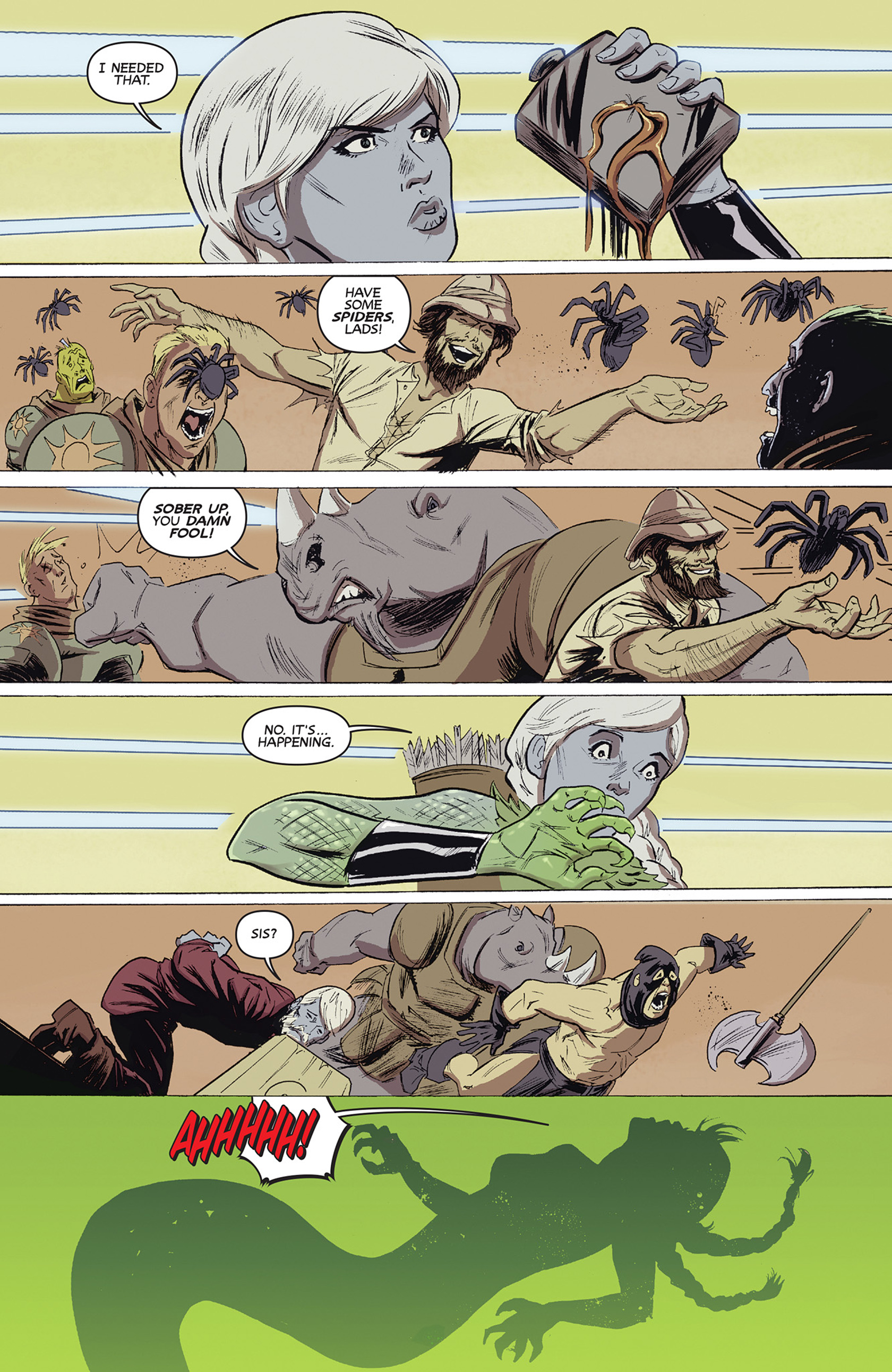 Read online King: Jungle Jim comic -  Issue #4 - 16