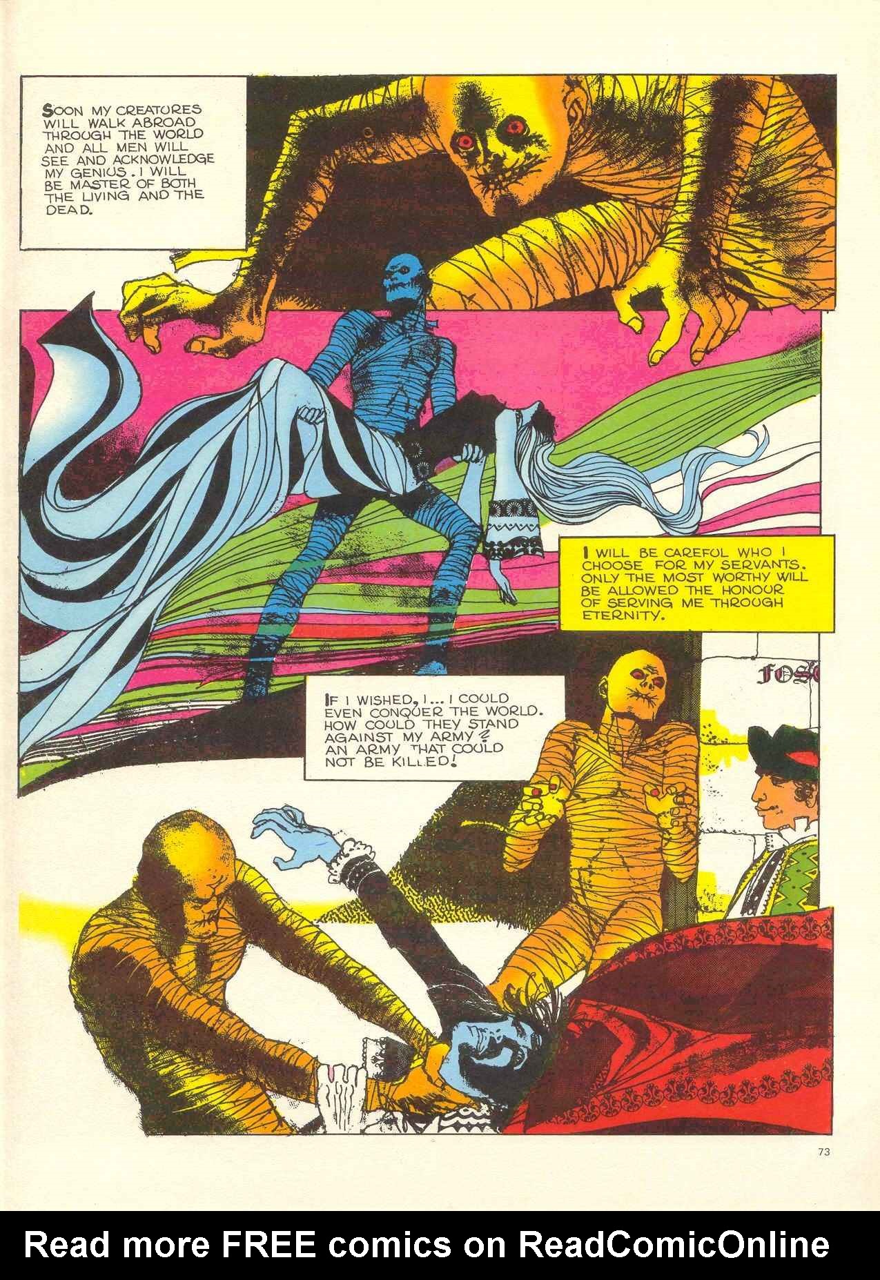 Read online Dracula (1971) comic -  Issue #4 - 15