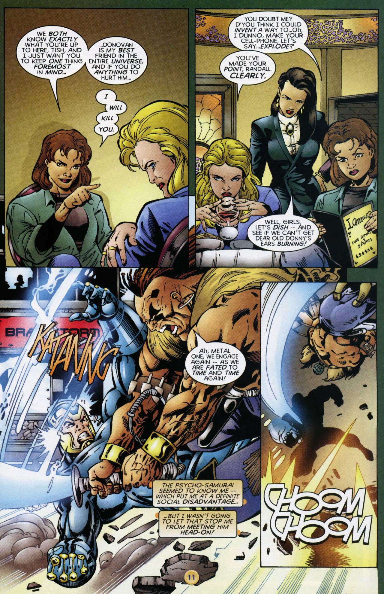 Read online X-O Manowar (1996) comic -  Issue #7 - 10