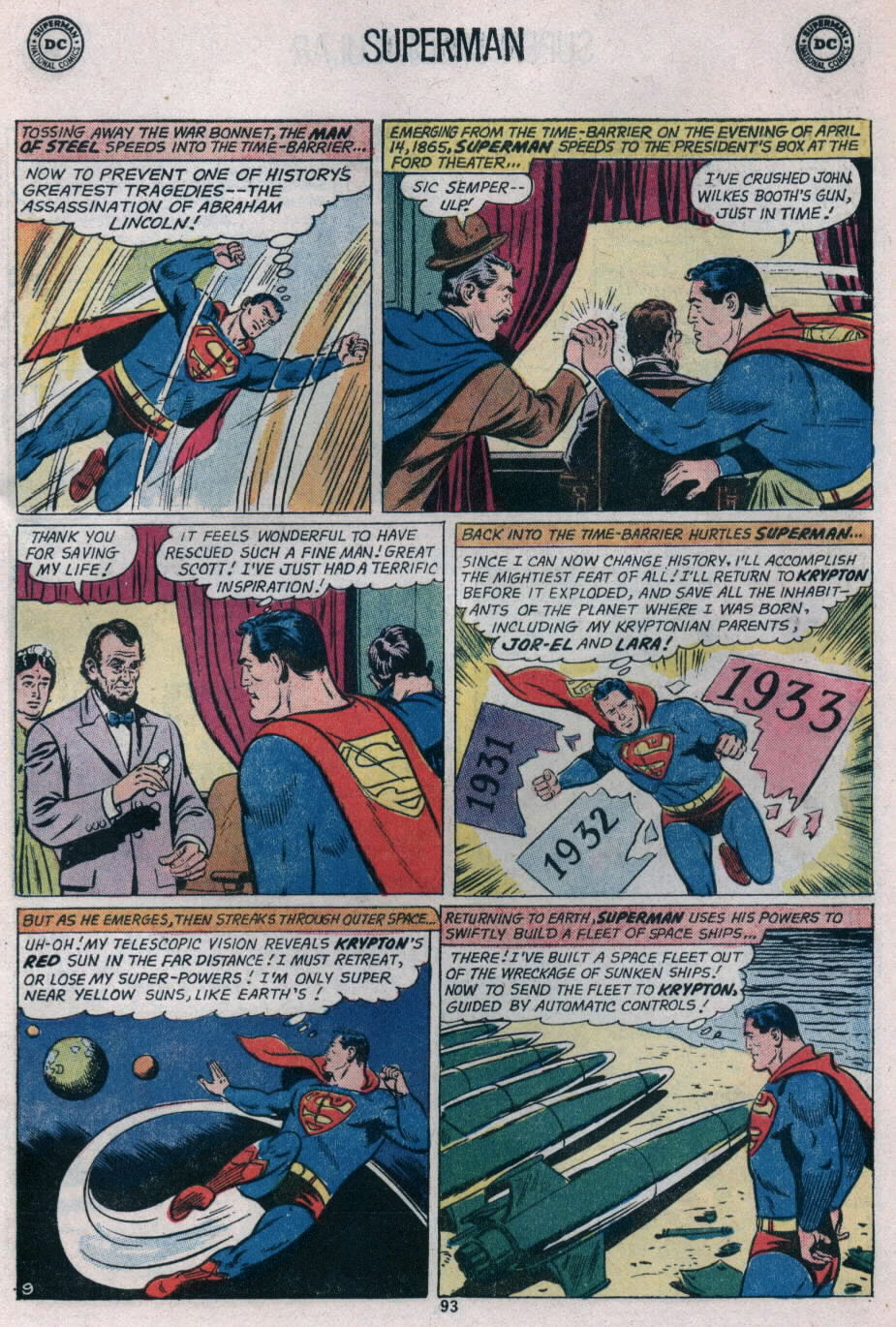 Read online Superman (1939) comic -  Issue #252 - 93