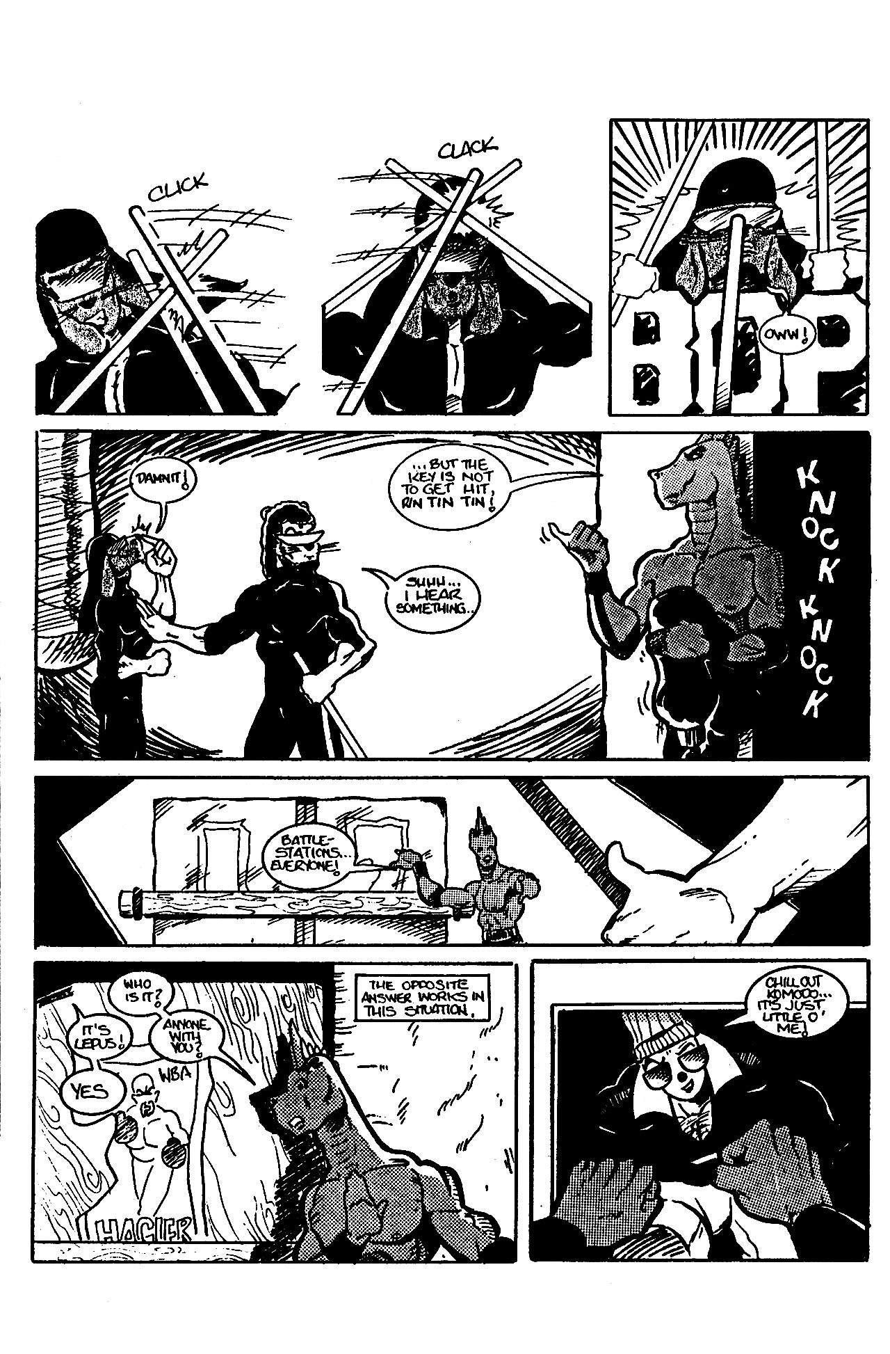 Read online Komodo And The Defiants comic -  Issue # Full - 24
