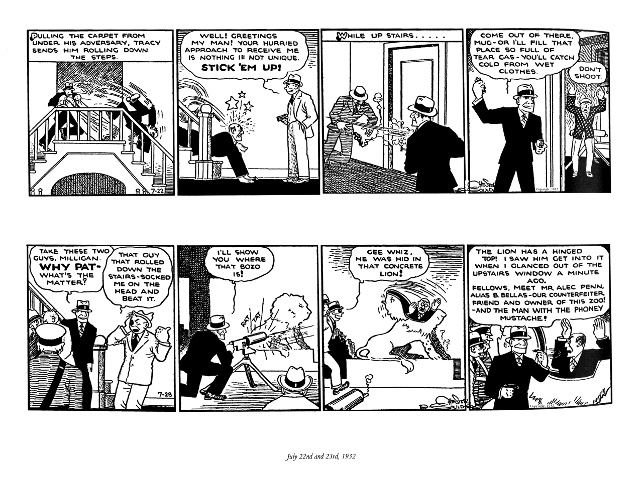 Read online The Complete Chester Gould's Dick Tracy comic -  Issue # TPB 1 (Part 1) - 154