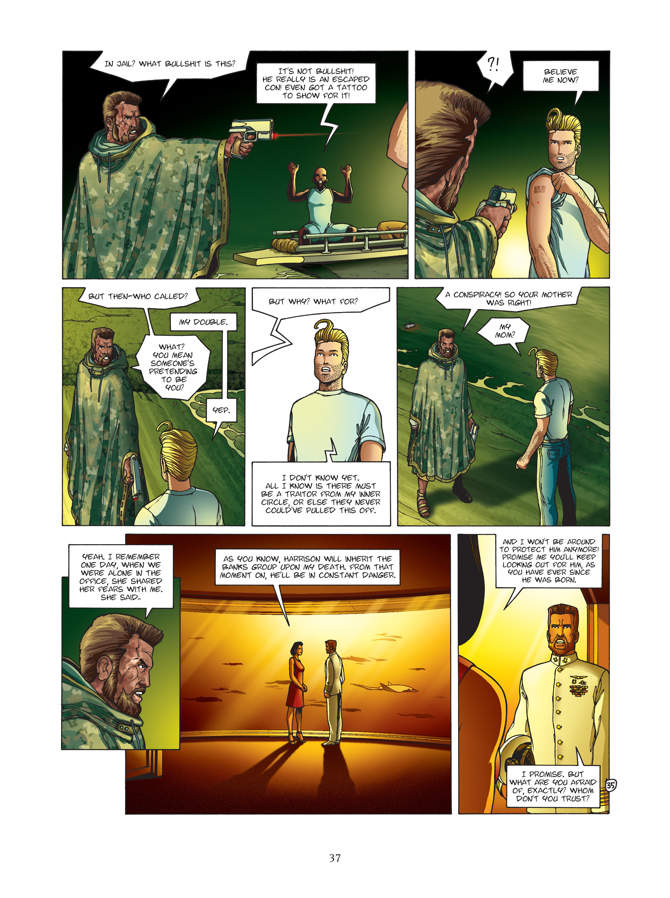 Read online Golden City comic -  Issue #4 - 37