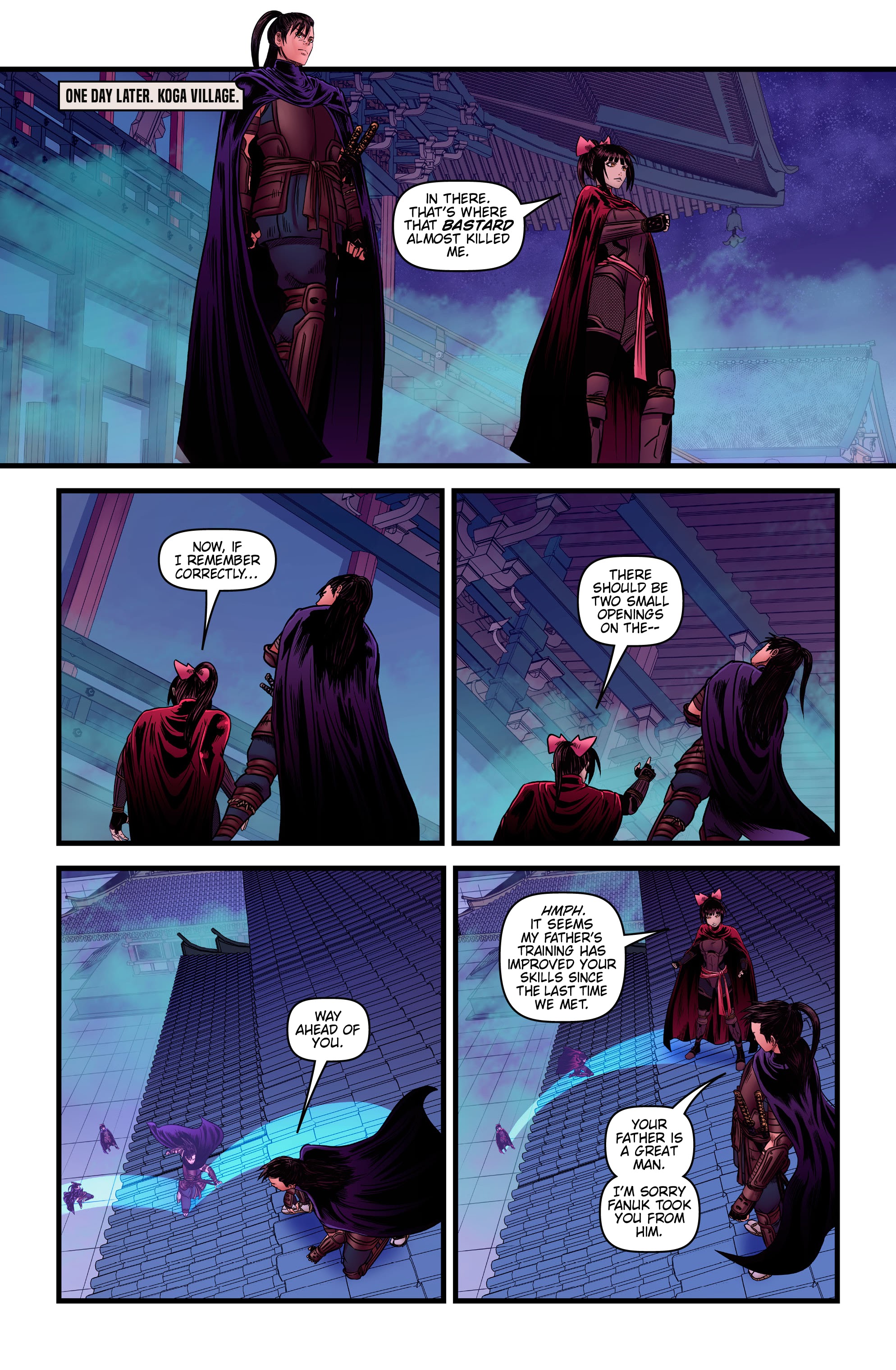 Read online Honor and Curse comic -  Issue #12 - 8