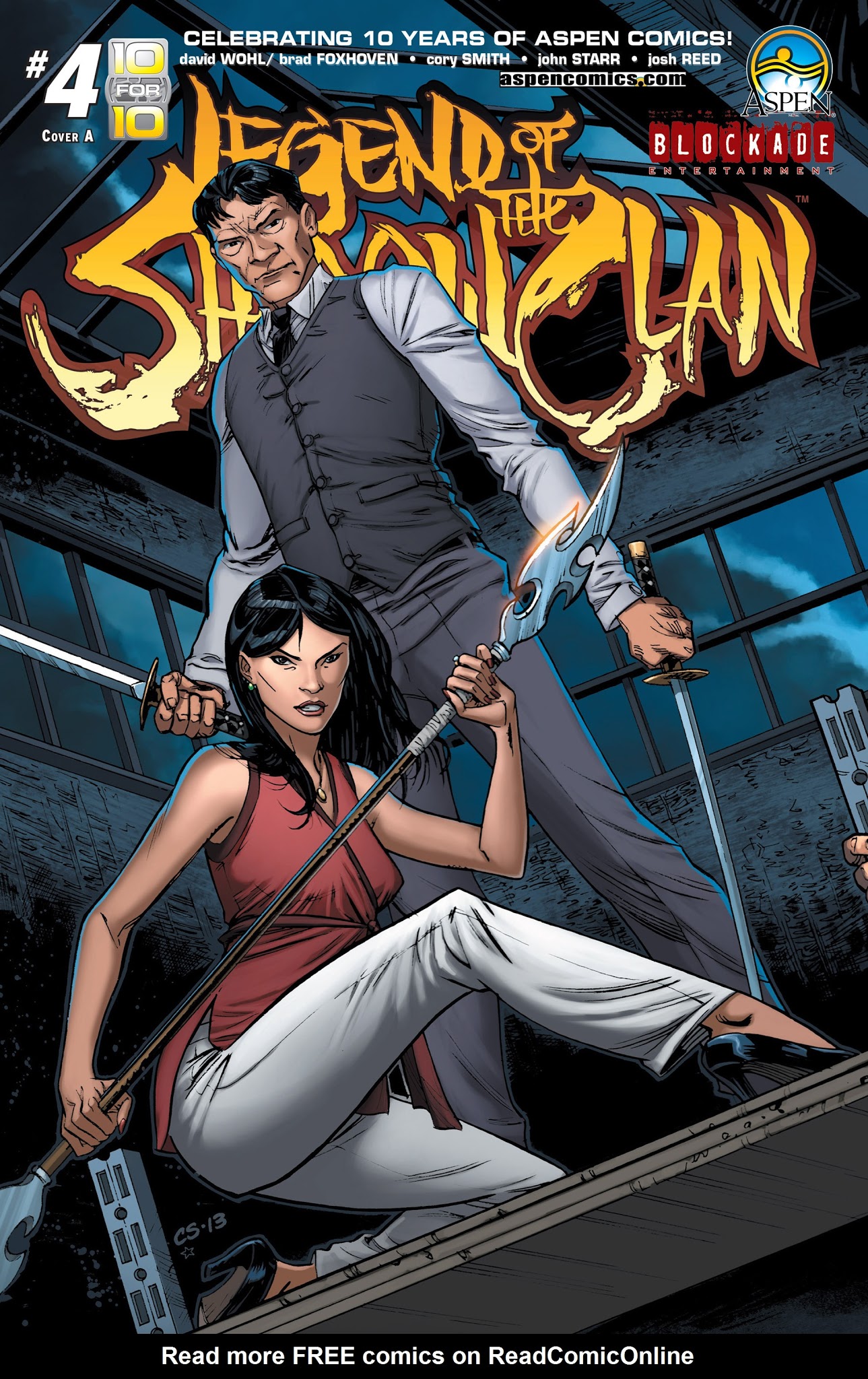 Read online Legend of the Shadow Clan comic -  Issue #4 - 1