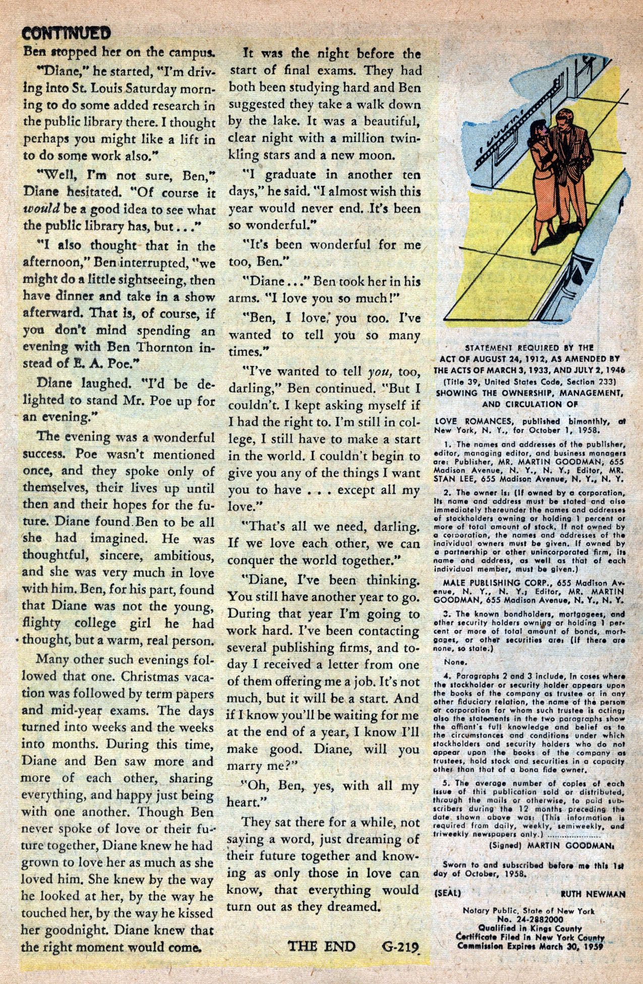 Read online Love Romances comic -  Issue #81 - 26