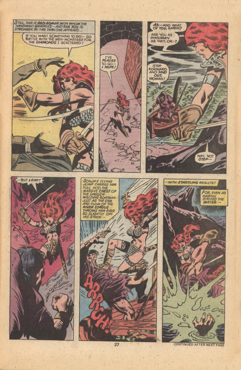 Read online Red Sonja (1977) comic -  Issue #14 - 16
