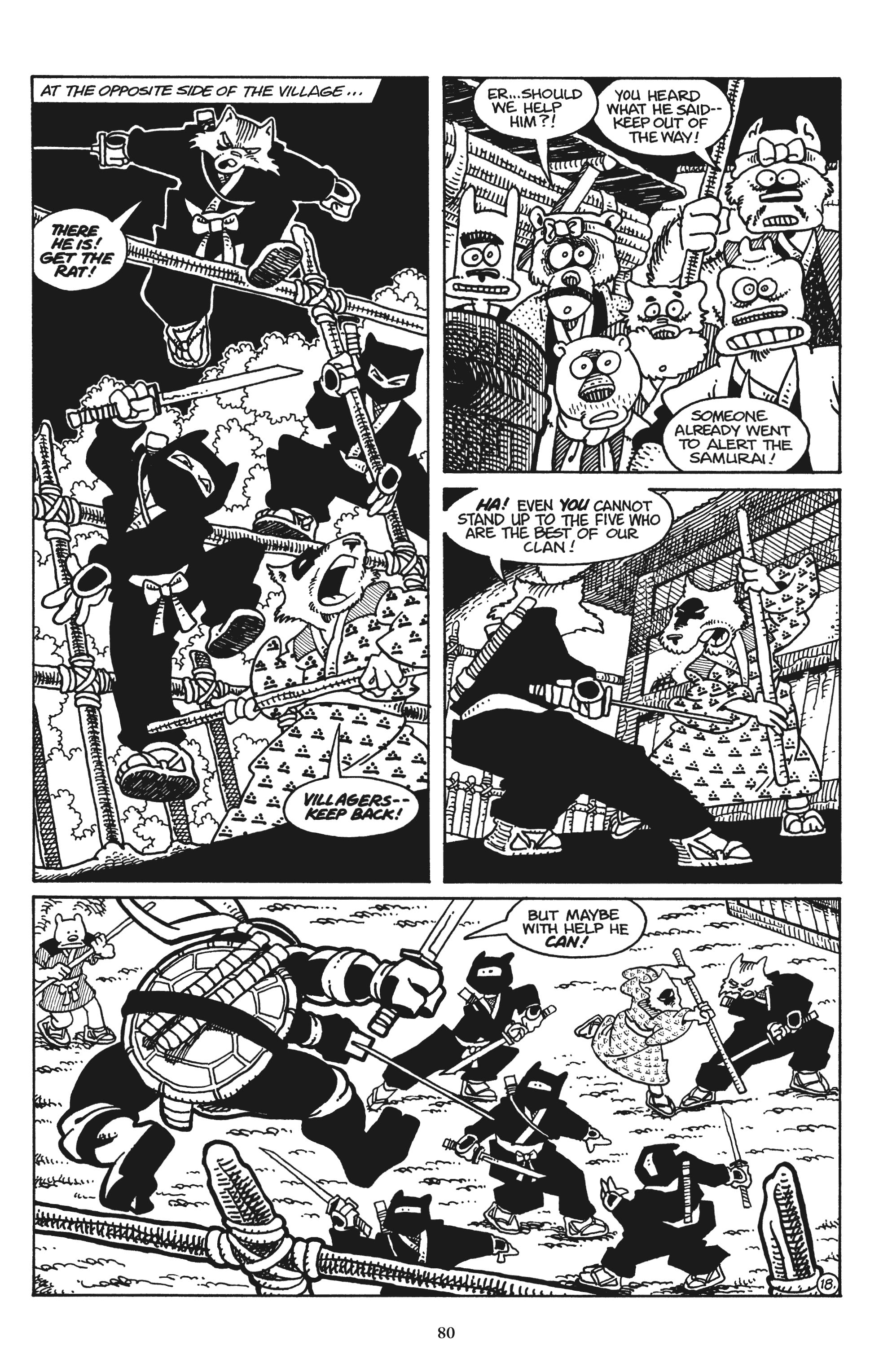 Read online Usagi Yojimbo/Teenage Mutant Ninja Turtles: The Complete Collection comic -  Issue # TPB (Part 1) - 73