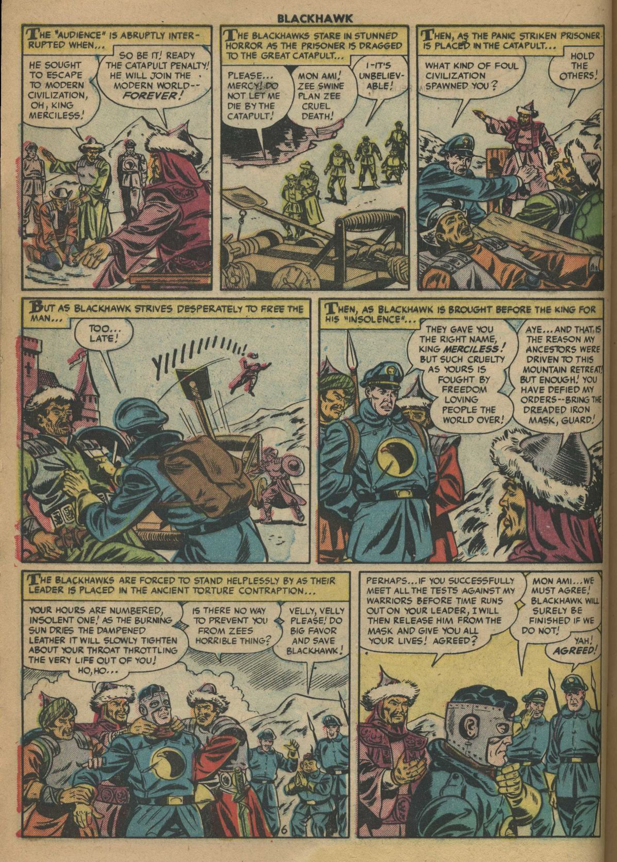 Read online Blackhawk (1957) comic -  Issue #72 - 8
