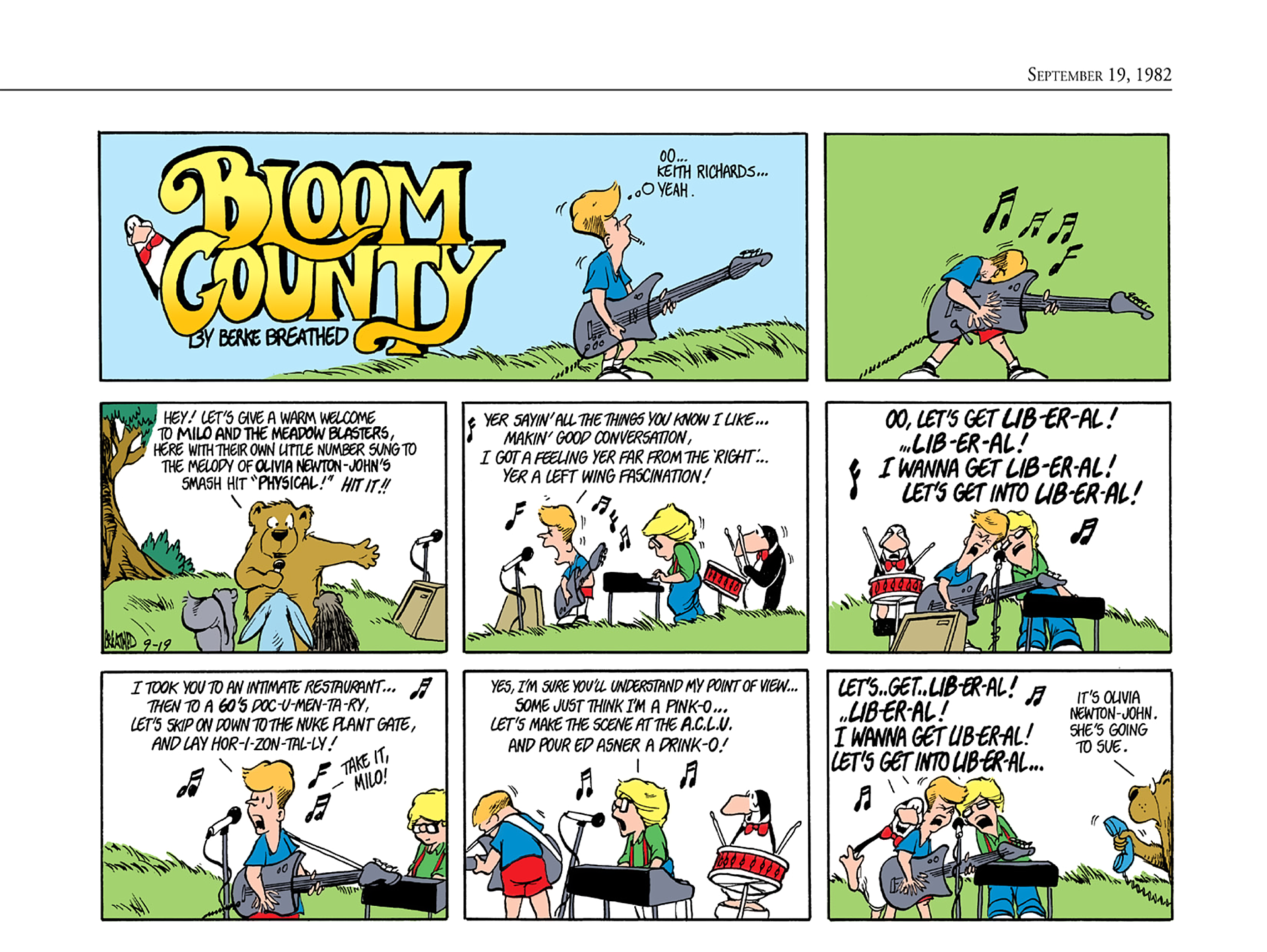 Read online The Bloom County Digital Library comic -  Issue # TPB 2 (Part 3) - 74