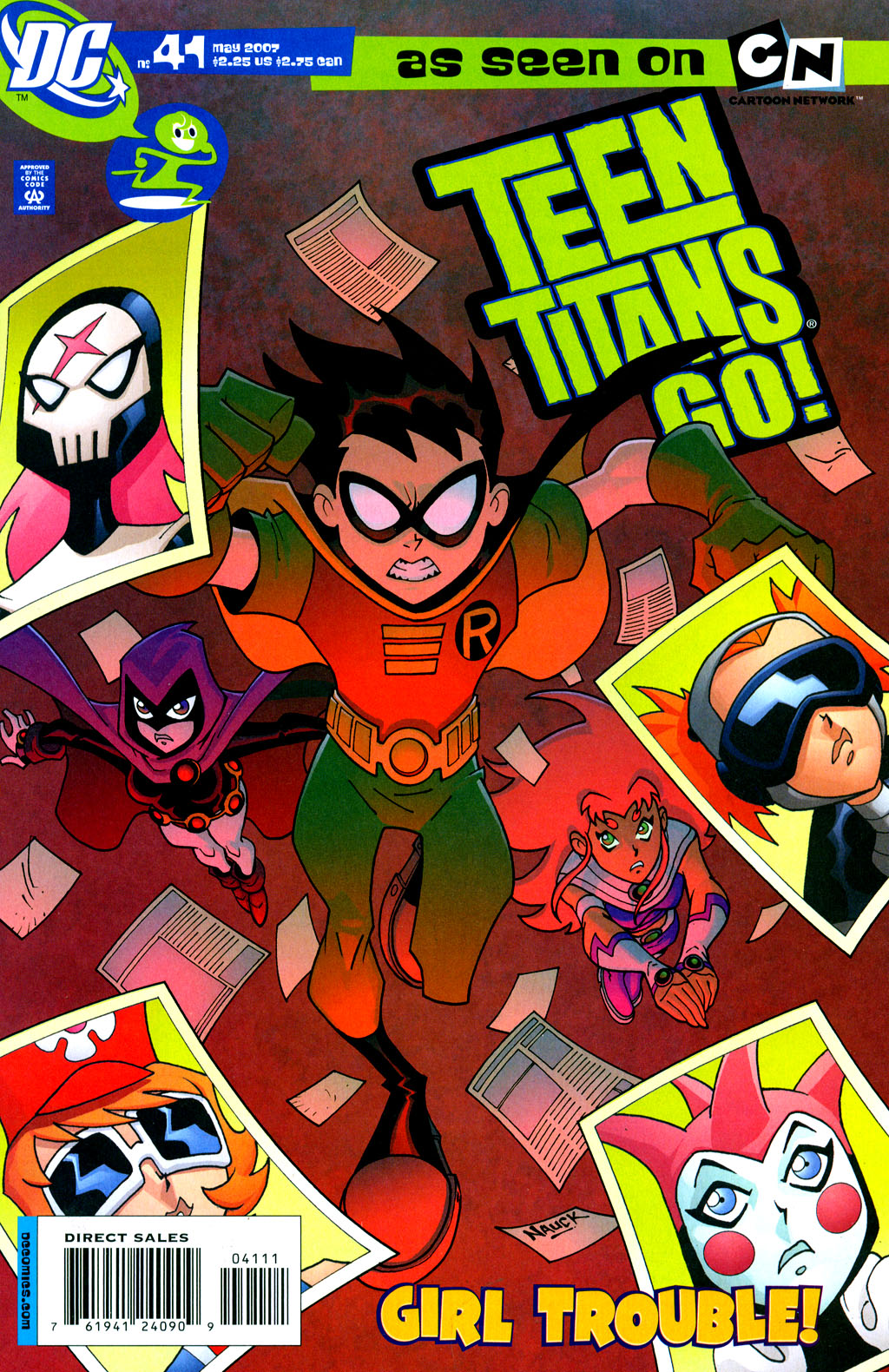 Read online Teen Titans Go! (2003) comic -  Issue #41 - 1