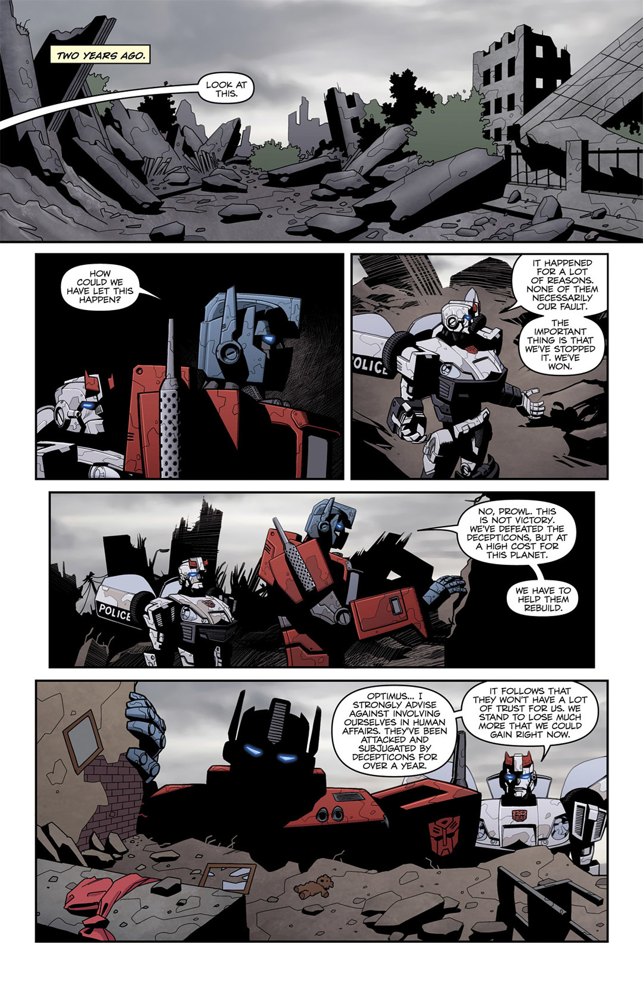 Read online The Transformers Spotlight: Prowl comic -  Issue # Full - 6