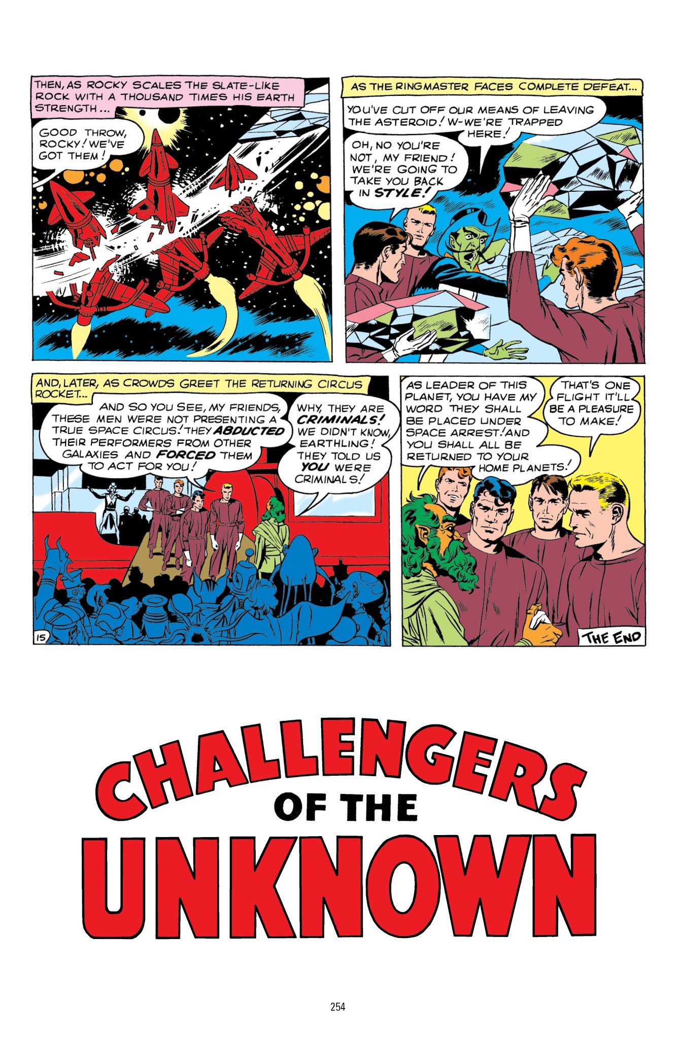 Read online Challengers of the Unknown by Jack Kirby comic -  Issue # TPB (Part 3) - 54
