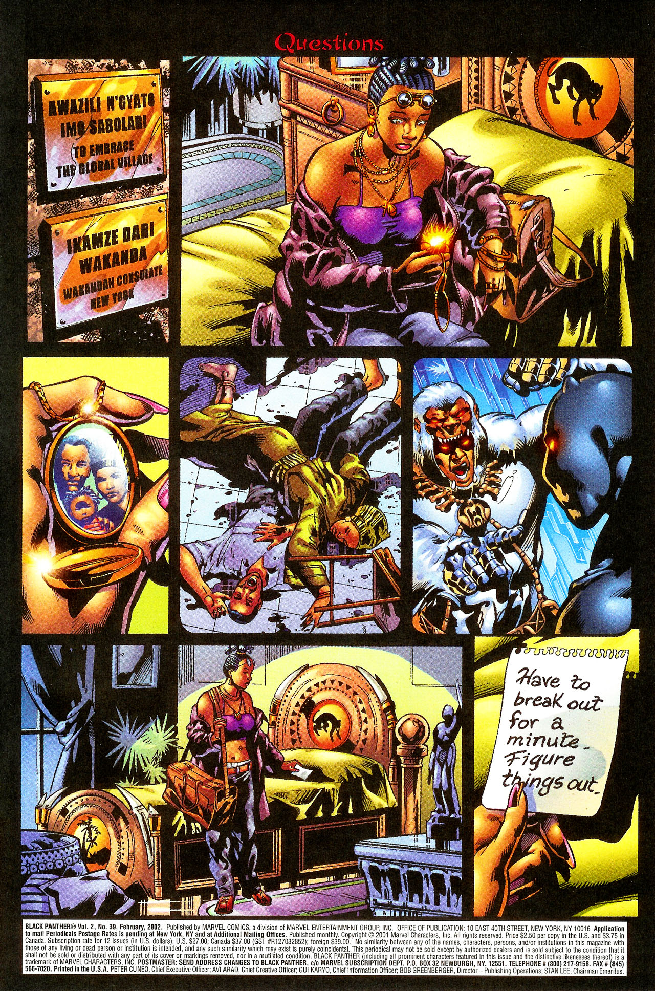 Read online Black Panther (1998) comic -  Issue #39 - 2