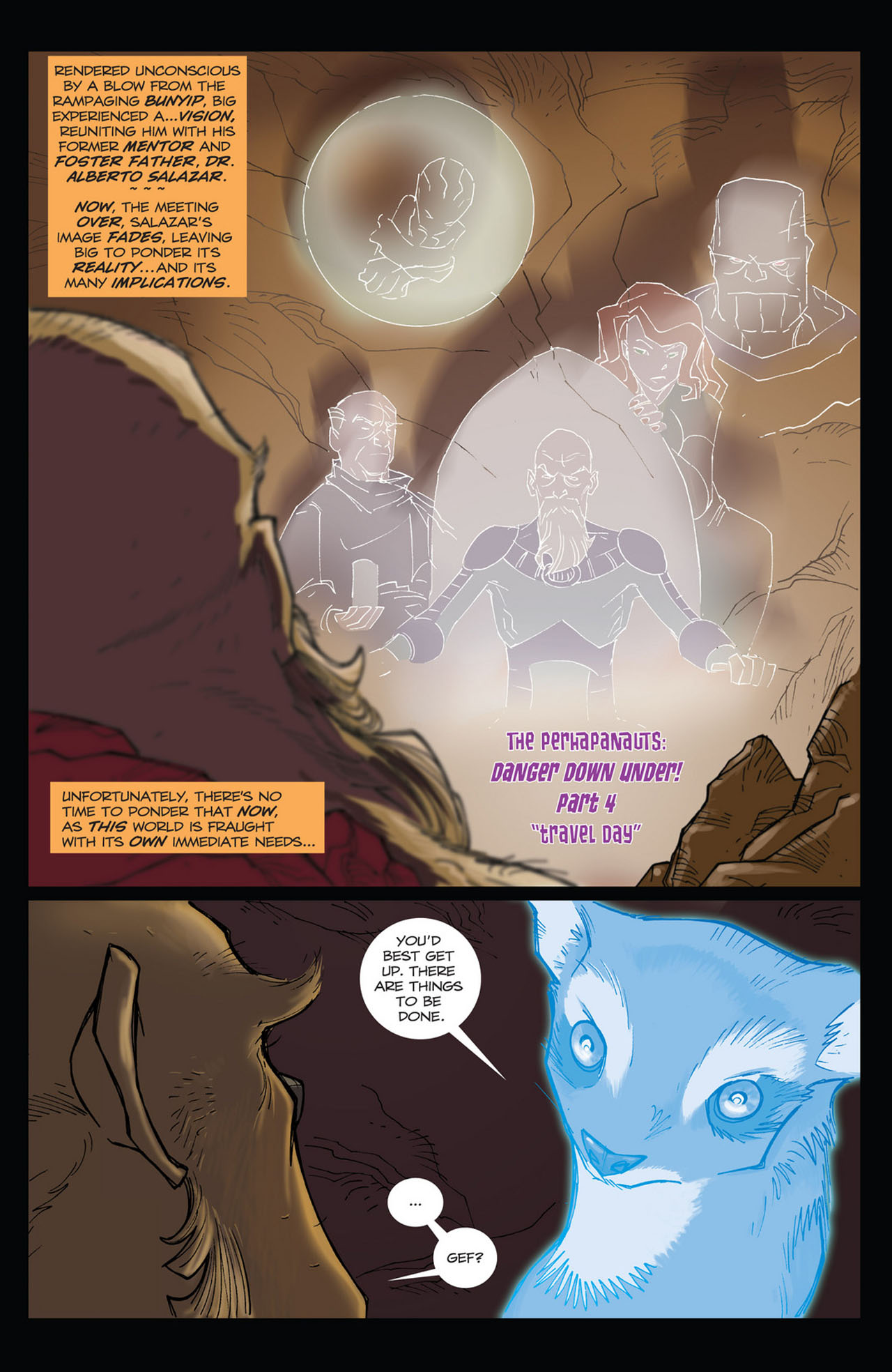 Read online The Perhapanauts: Danger Down Under! comic -  Issue #4 - 3