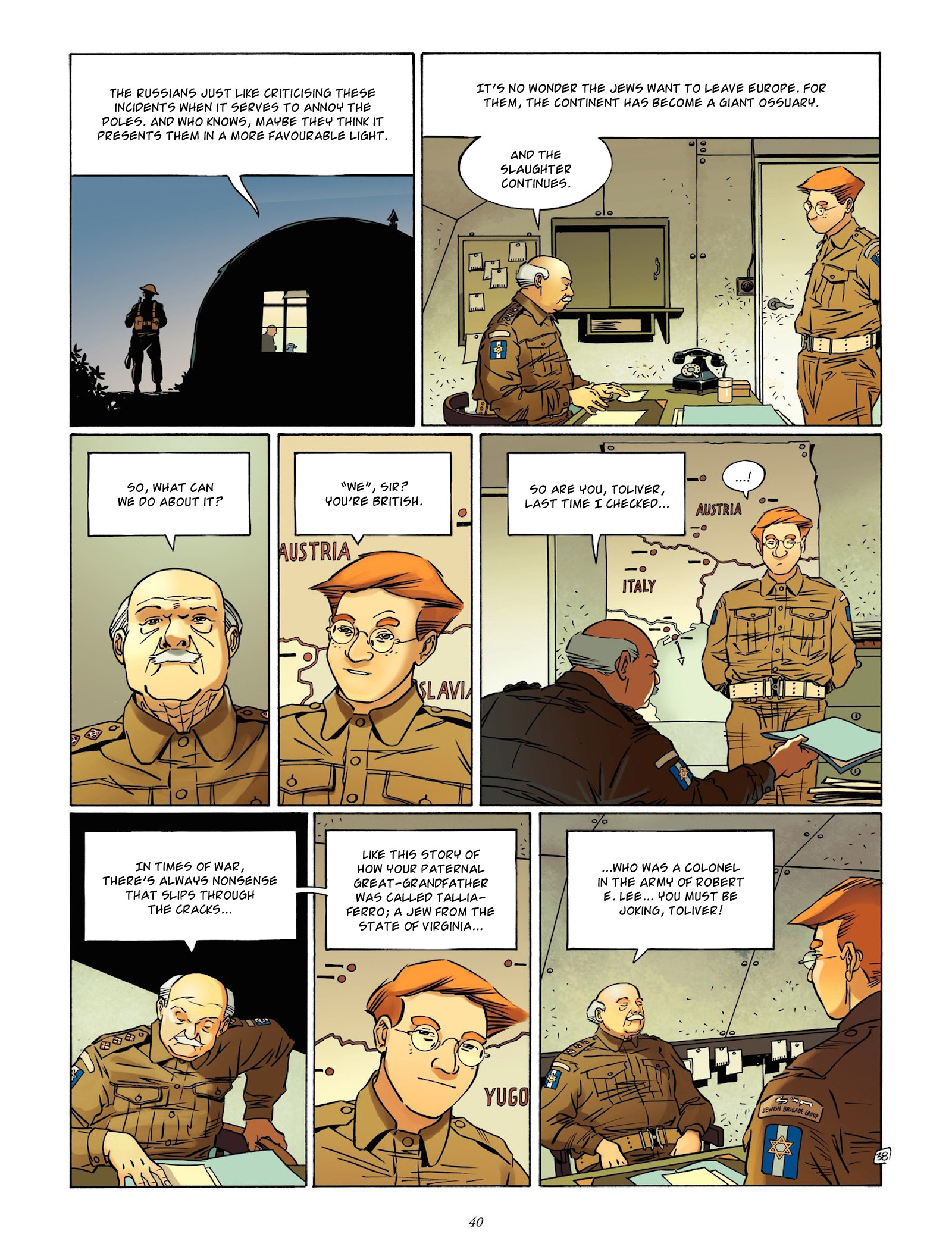 Read online The Jewish Brigade comic -  Issue #1 - 40
