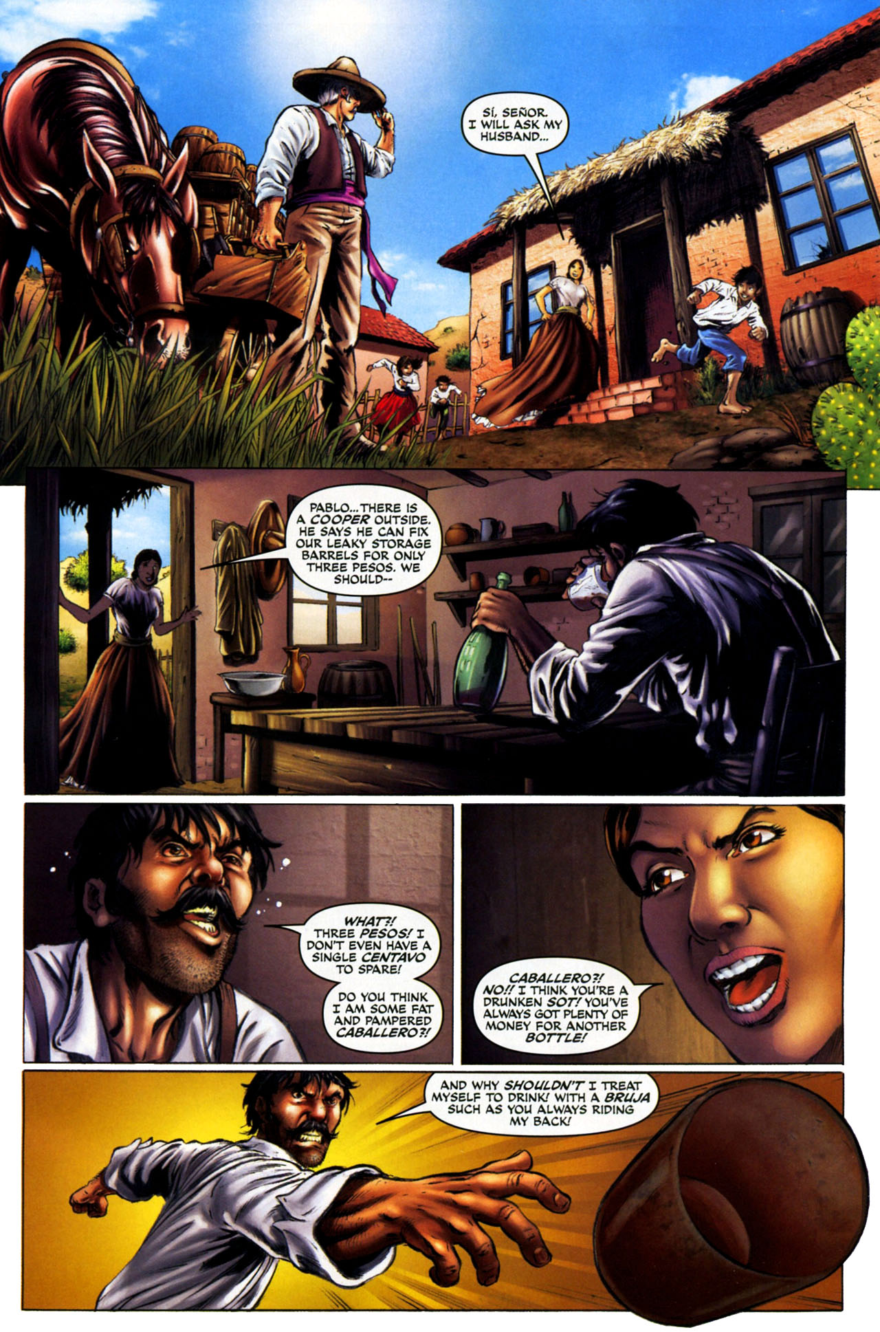 Read online Zorro (2008) comic -  Issue #12 - 4