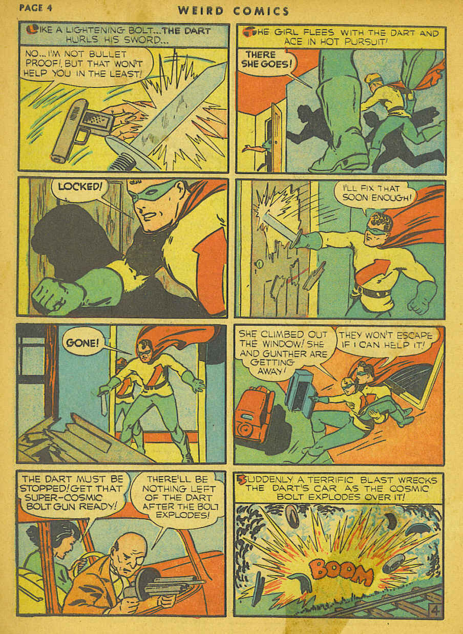Read online Weird Comics comic -  Issue #9 - 5