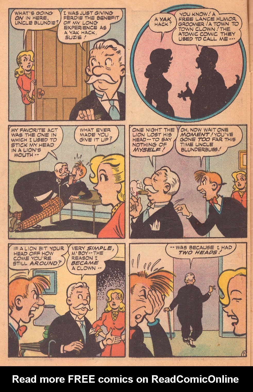 Read online Suzie Comics comic -  Issue #76 - 16