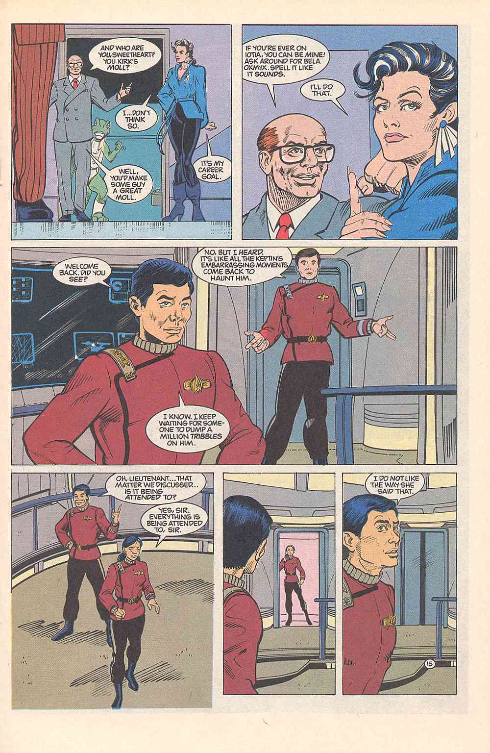 Read online Star Trek (1989) comic -  Issue #11 - 18