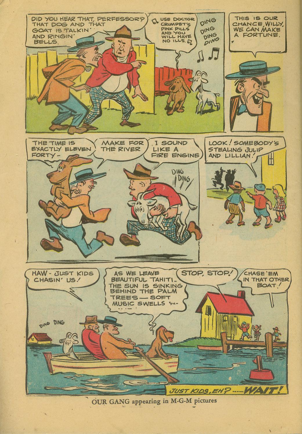 Read online Our Gang with Tom & Jerry comic -  Issue #56 - 50
