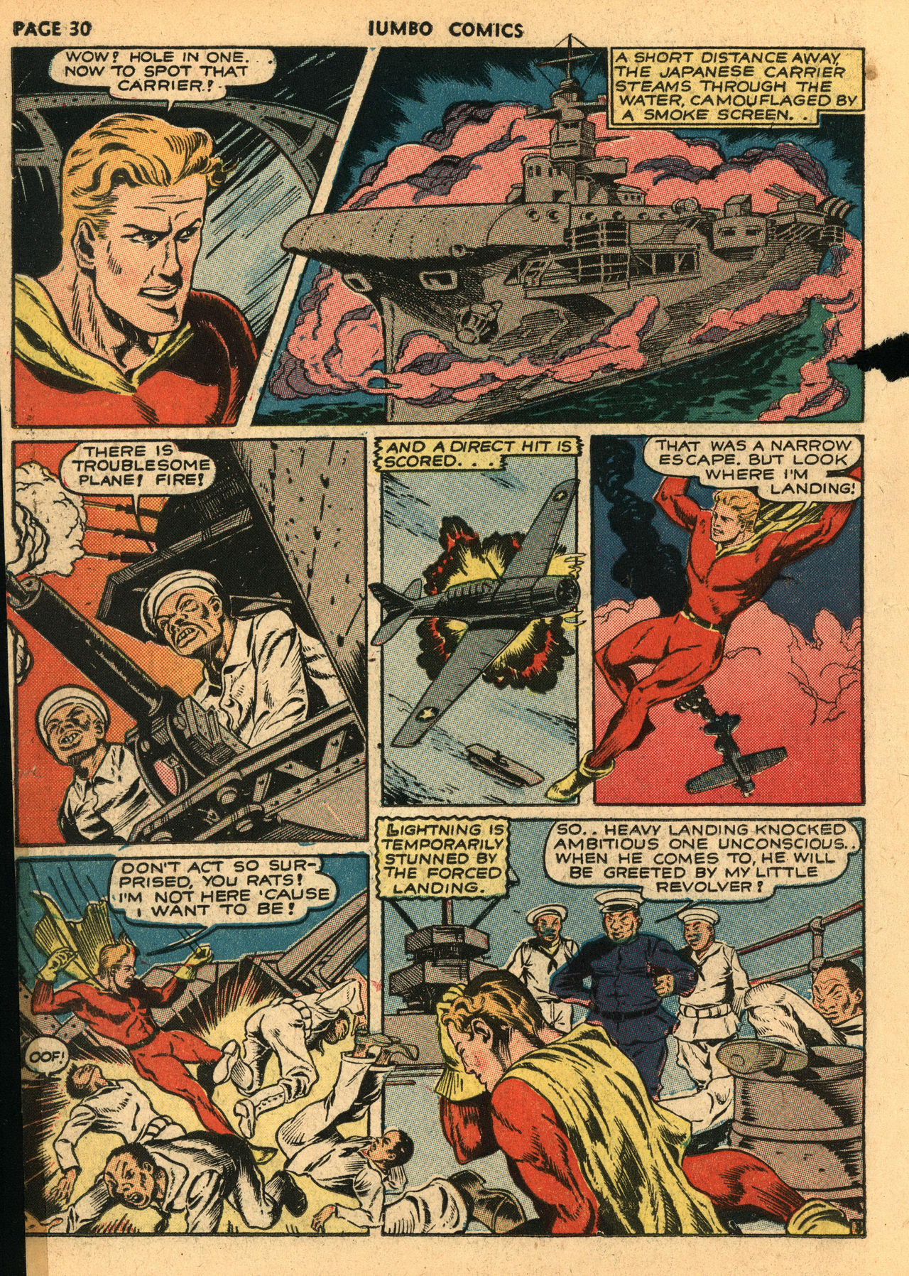 Read online Jumbo Comics comic -  Issue #40 - 32
