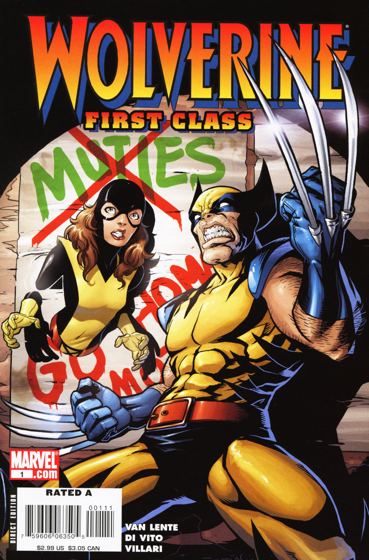 Read online Wolverine: First Class comic -  Issue #1 - 1