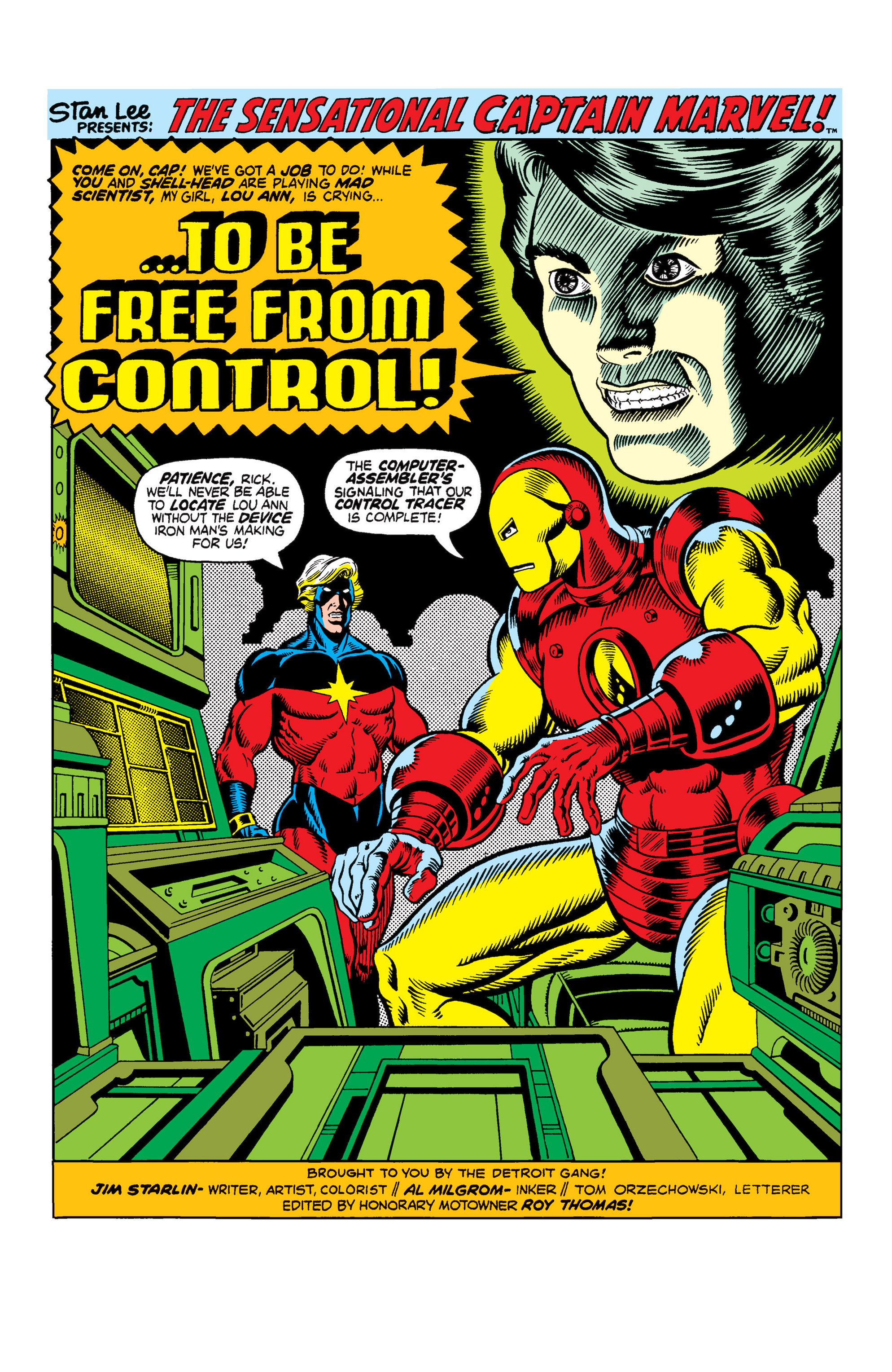 Read online Captain Marvel by Jim Starlin comic -  Issue # TPB (Part 1) - 156