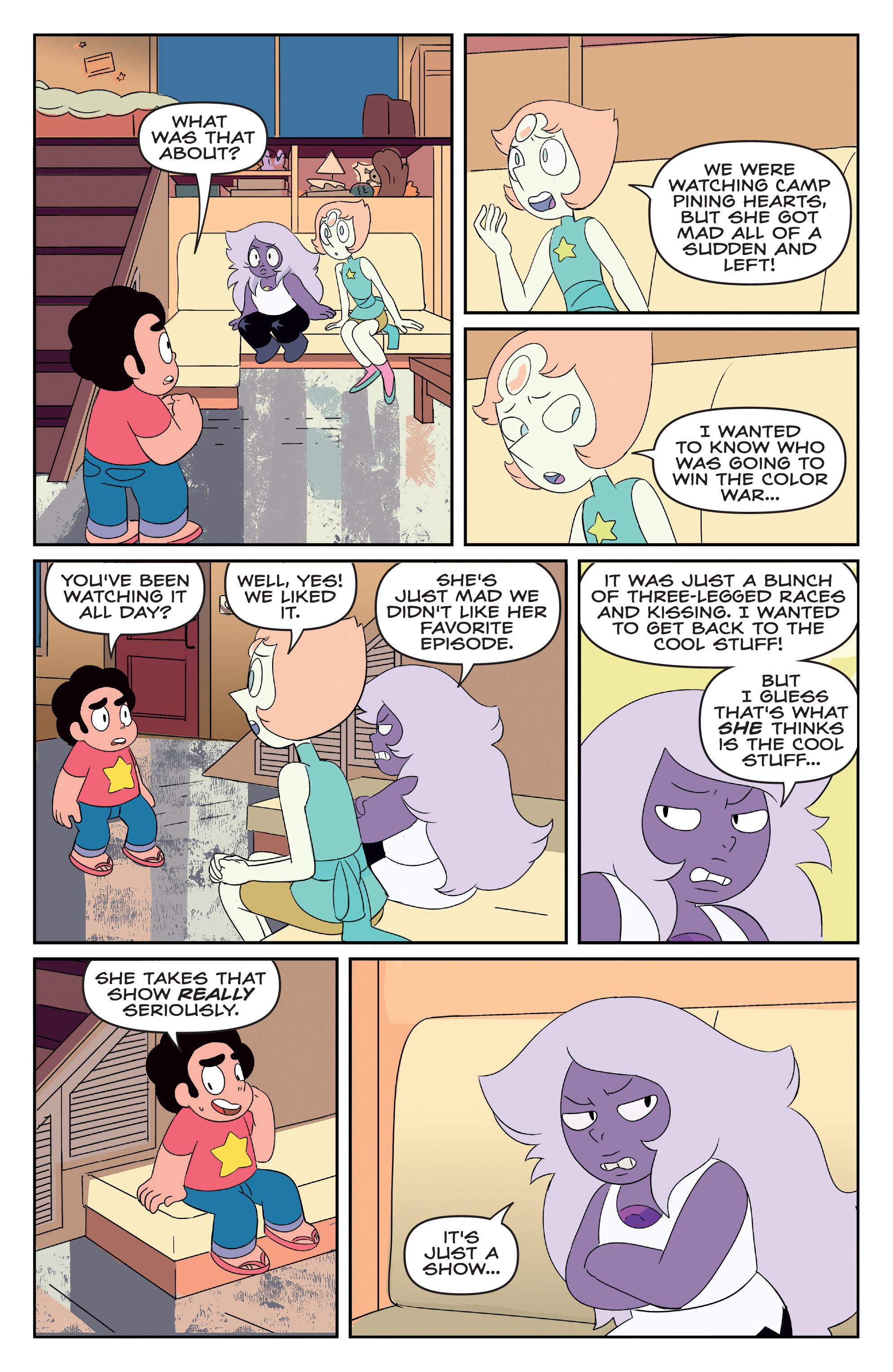 Read online Steven Universe Ongoing comic -  Issue #33 - 10