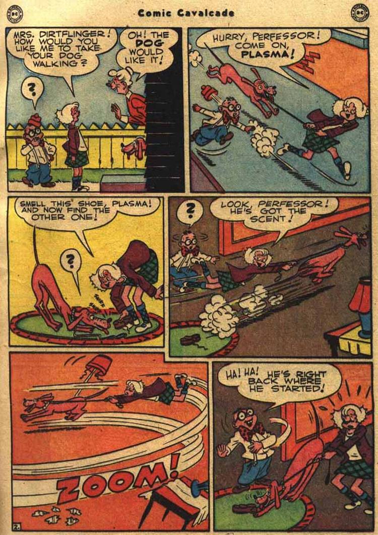 Read online Comic Cavalcade comic -  Issue #29 - 19