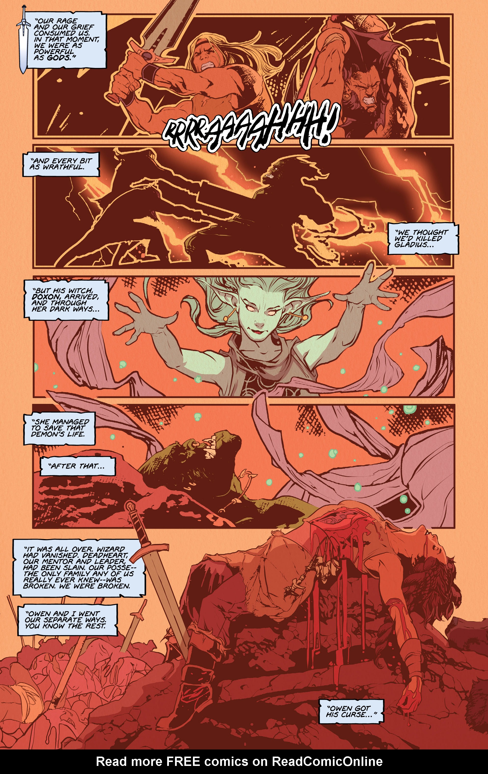 Read online Barbaric: Axe to Grind comic -  Issue #2 - 29