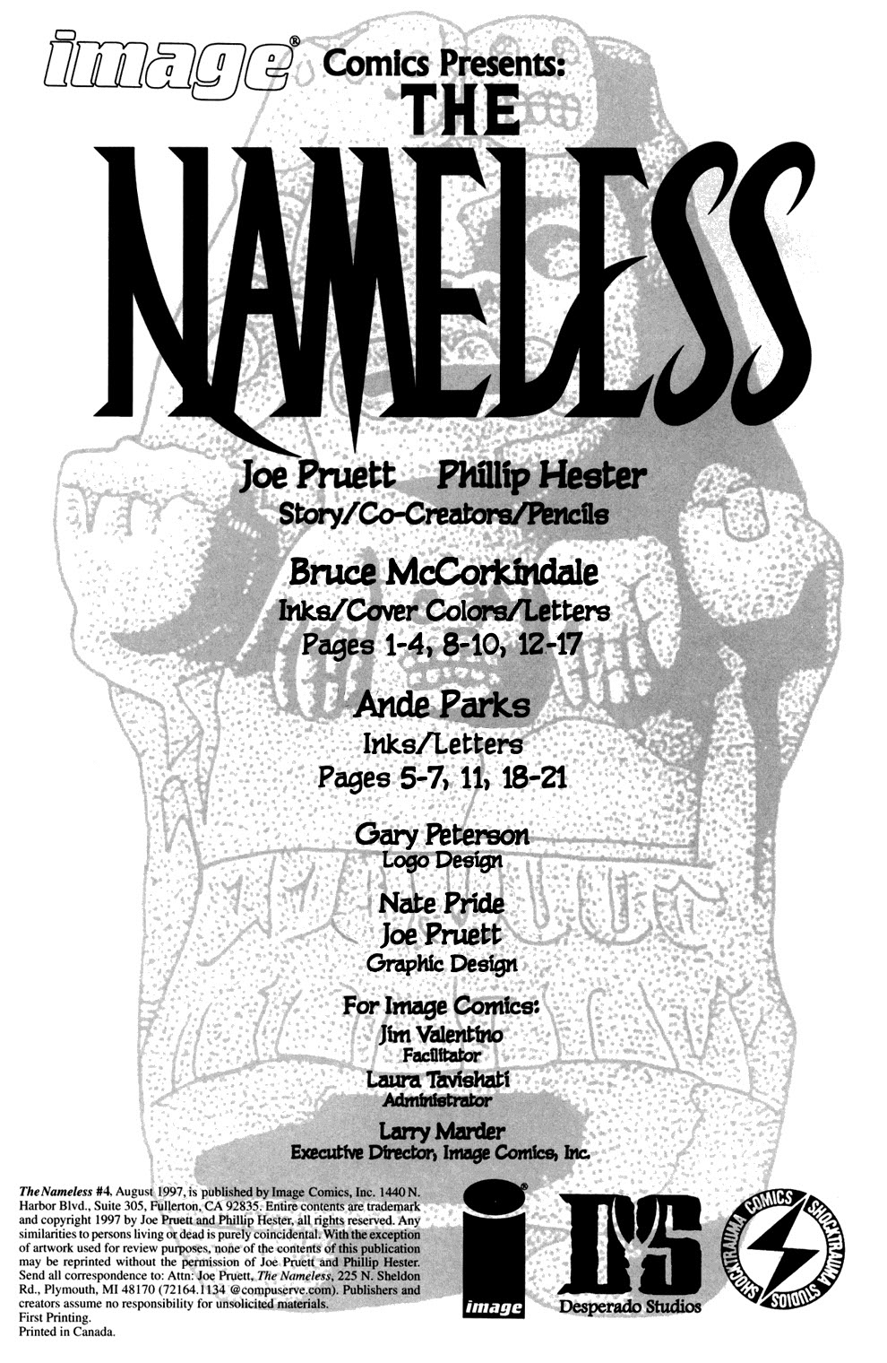Read online The Nameless comic -  Issue #4 - 2