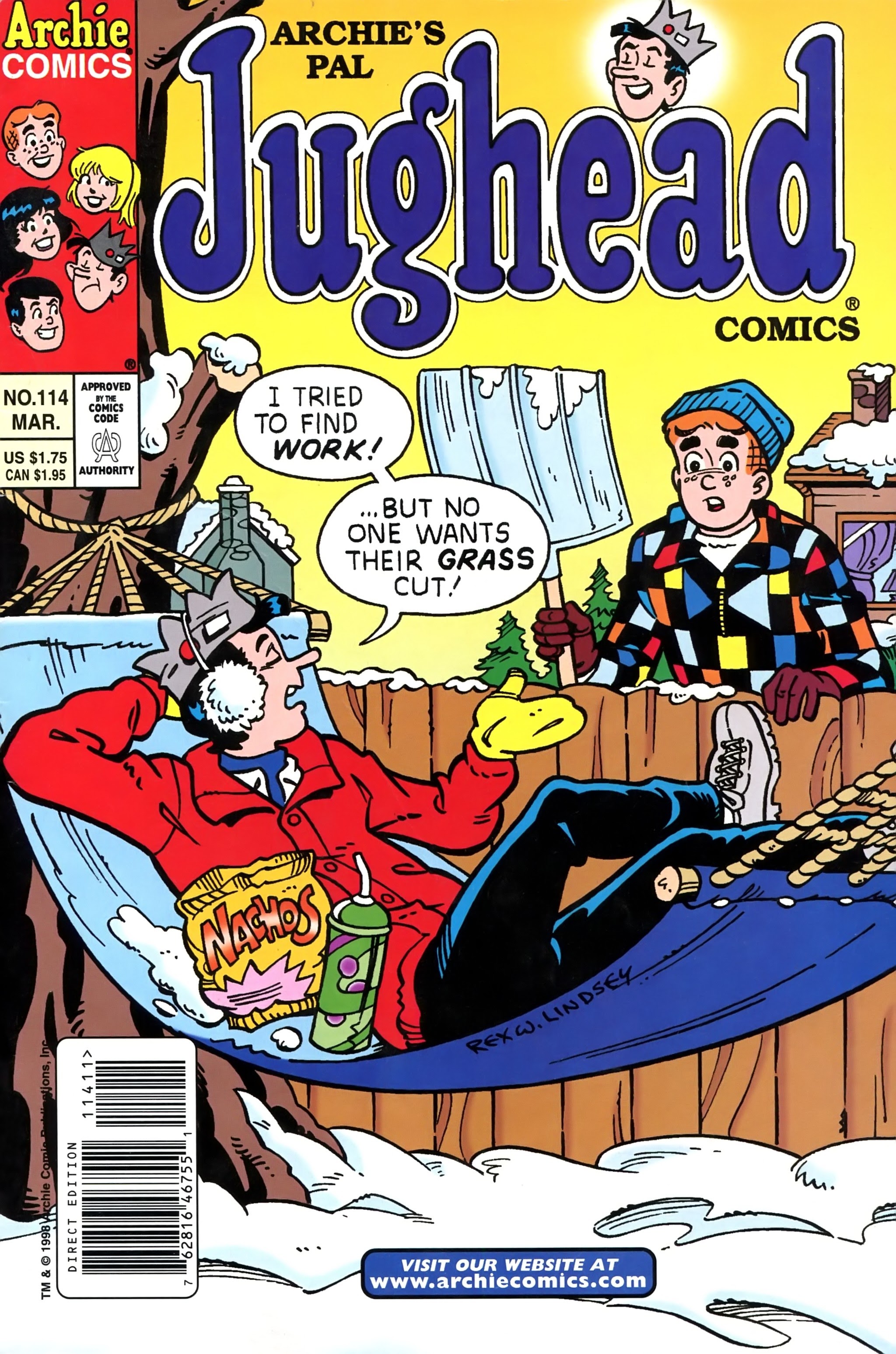 Read online Archie's Pal Jughead Comics comic -  Issue #114 - 1