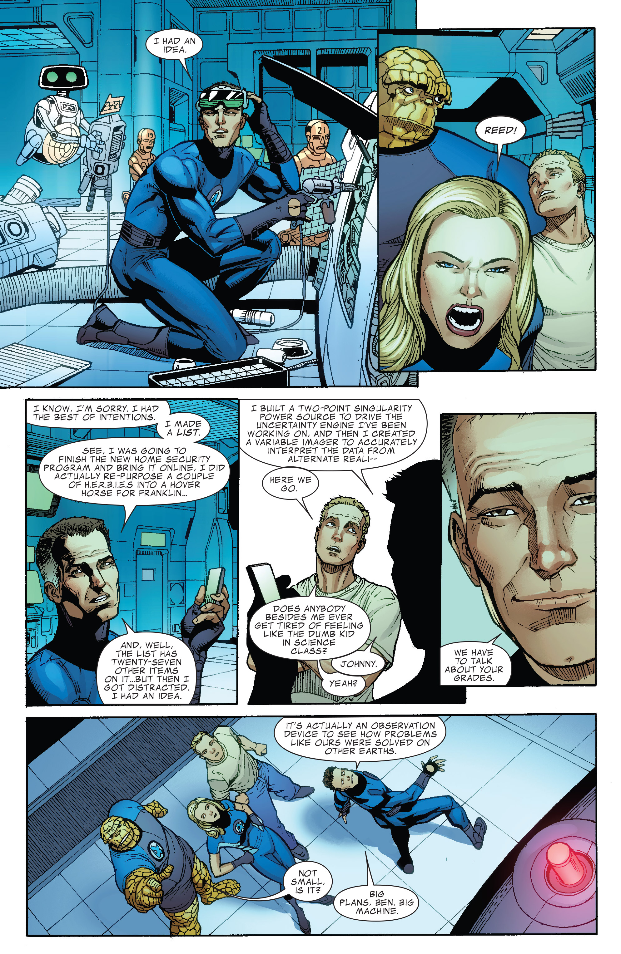 Read online Fantastic Four by Jonathan Hickman: The Complete Collection comic -  Issue # TPB 1 (Part 1) - 13